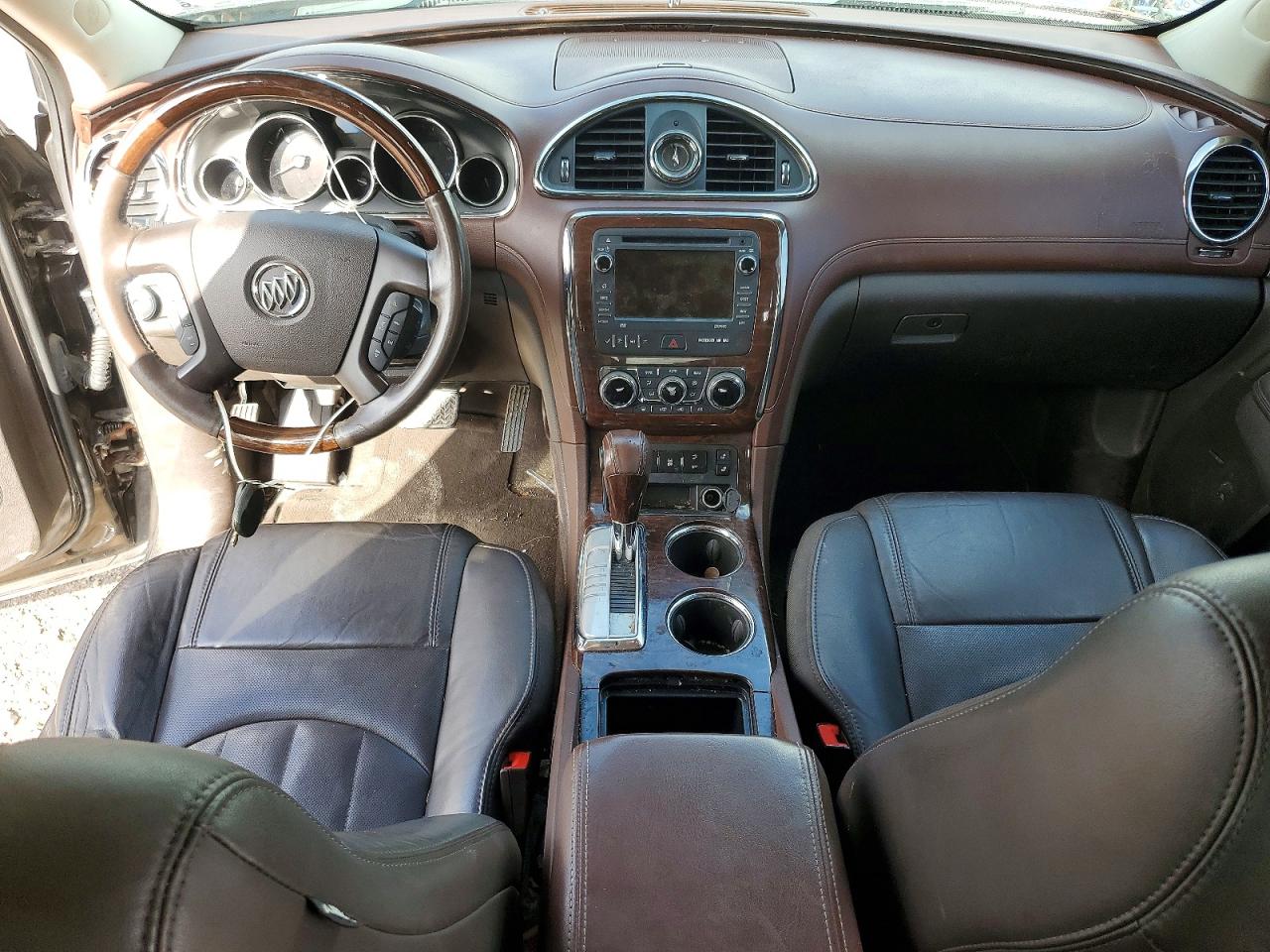 2014 Buick Enclave Серый vin: 5GAKRBKD6EJ352626