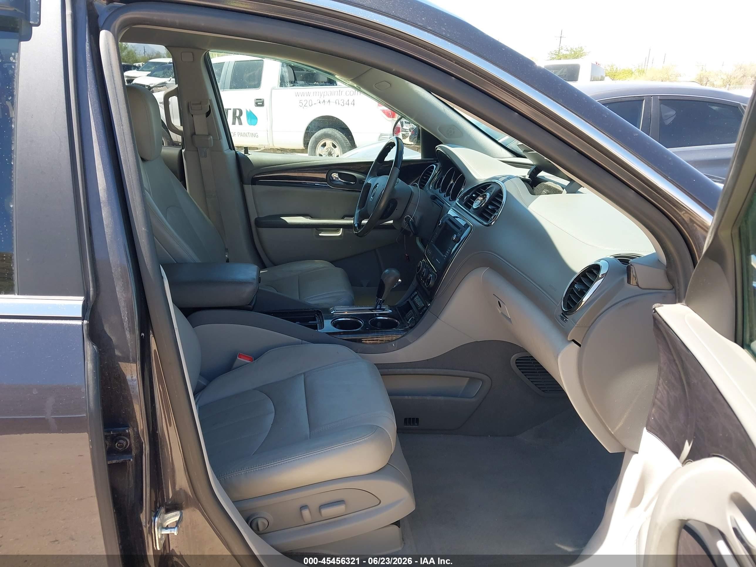 2015 Buick Enclave Leather Gray vin: 5GAKRBKD6FJ143923