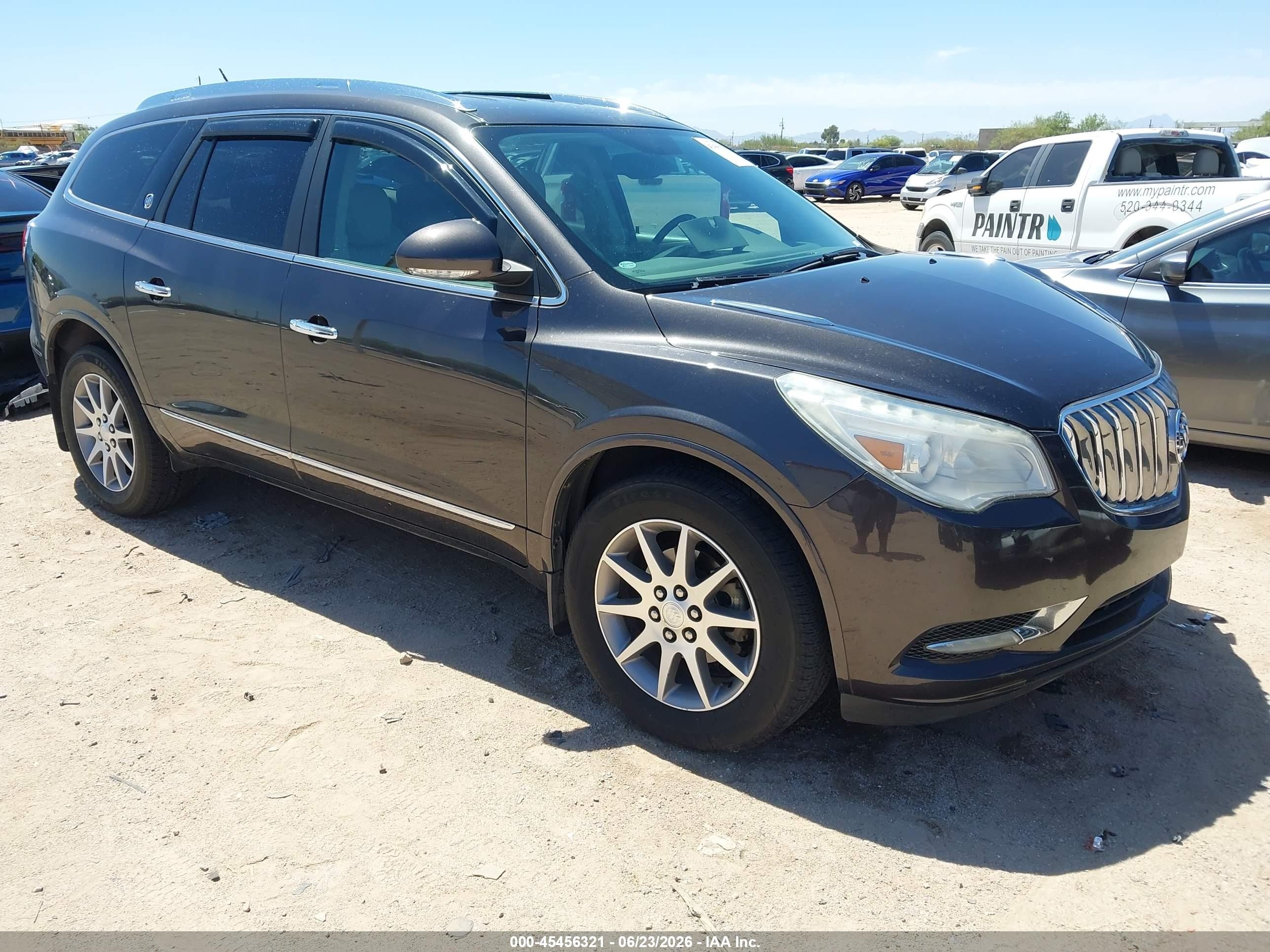 2015 Buick Enclave Leather Gray vin: 5GAKRBKD6FJ143923