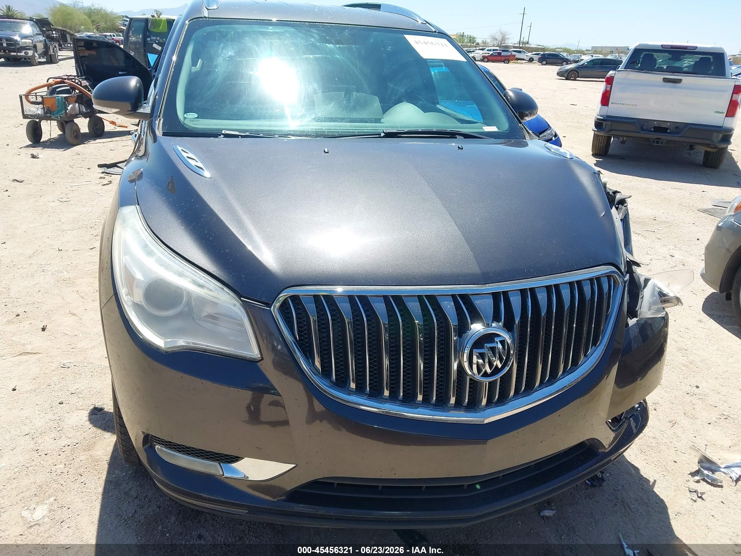 2015 Buick Enclave Leather Gray vin: 5GAKRBKD6FJ143923