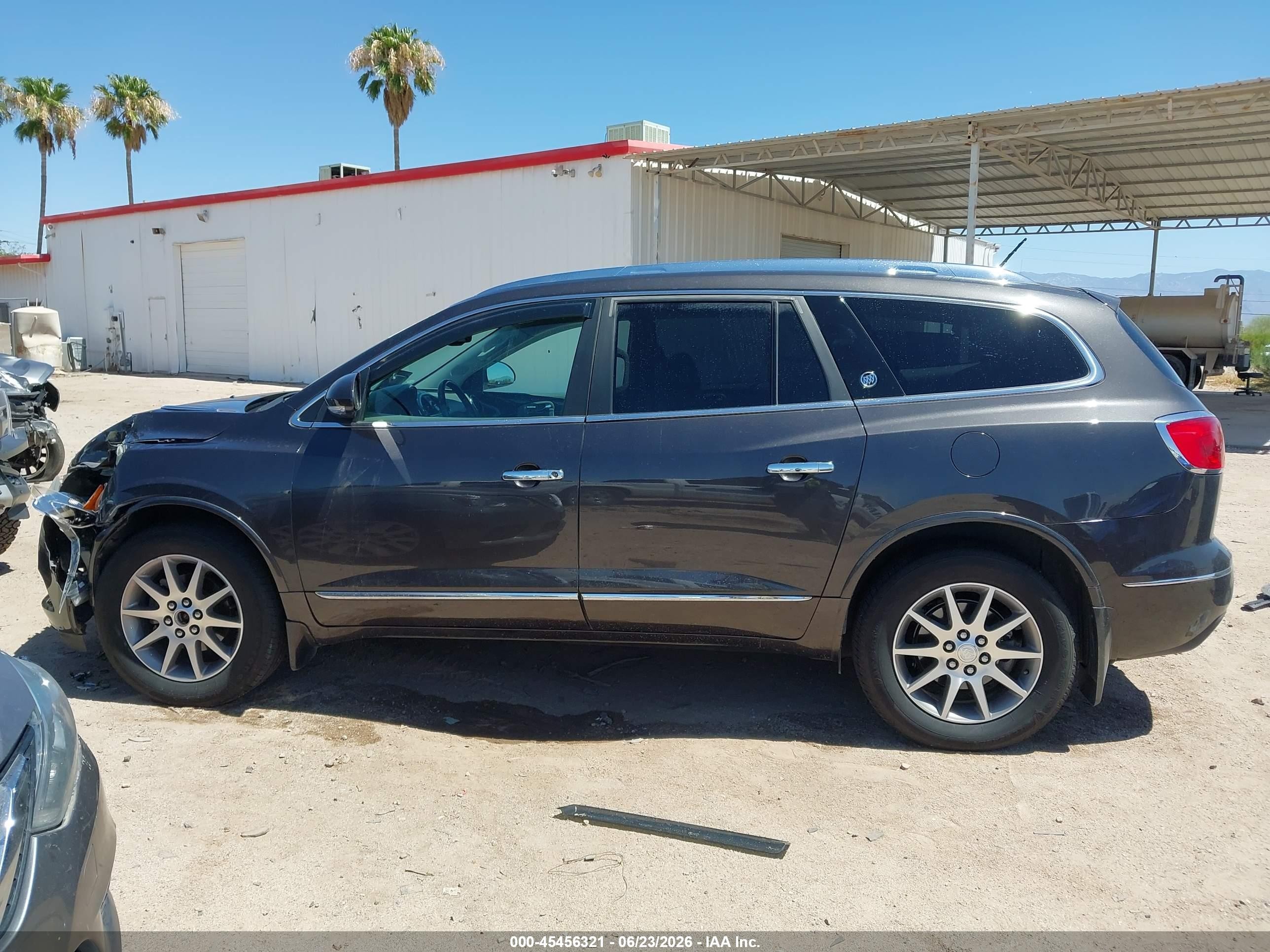 2015 Buick Enclave Leather Gray vin: 5GAKRBKD6FJ143923