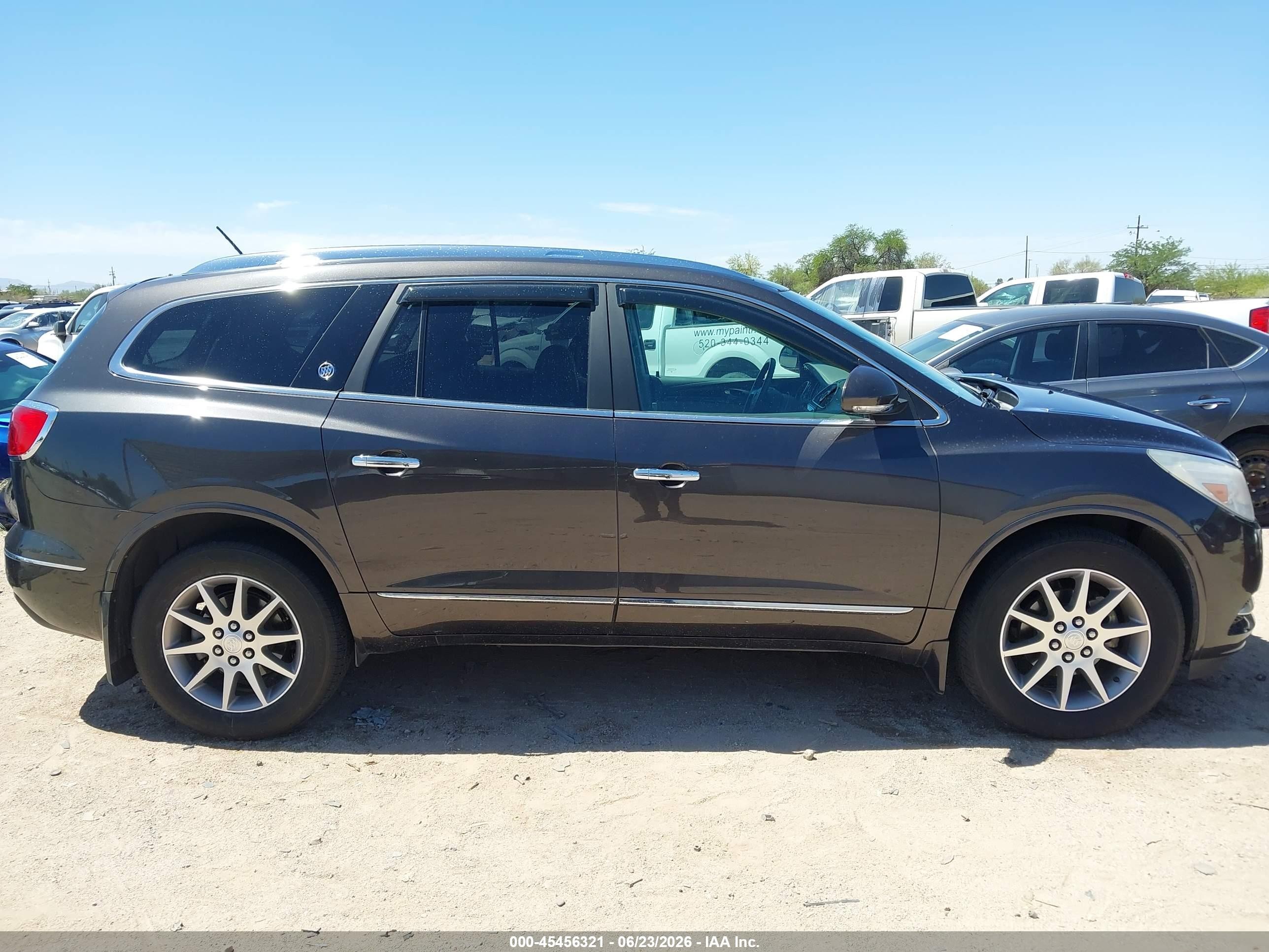 2015 Buick Enclave Leather Gray vin: 5GAKRBKD6FJ143923