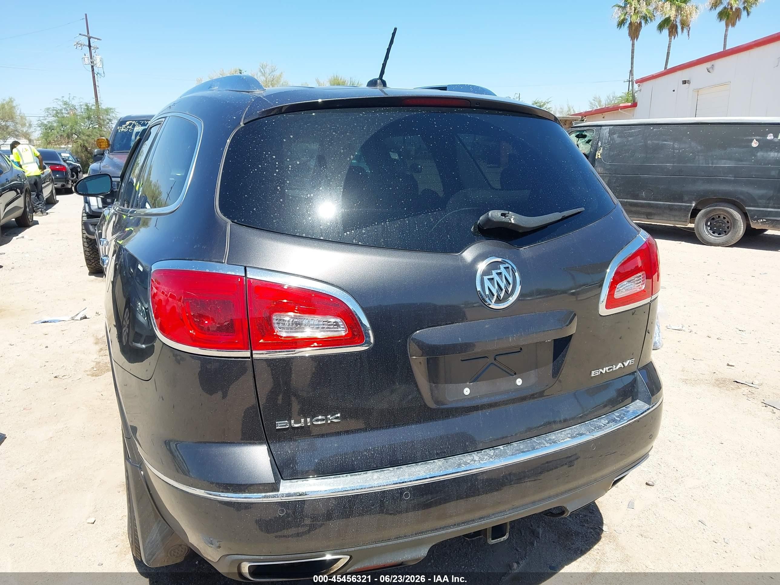 2015 Buick Enclave Leather Gray vin: 5GAKRBKD6FJ143923