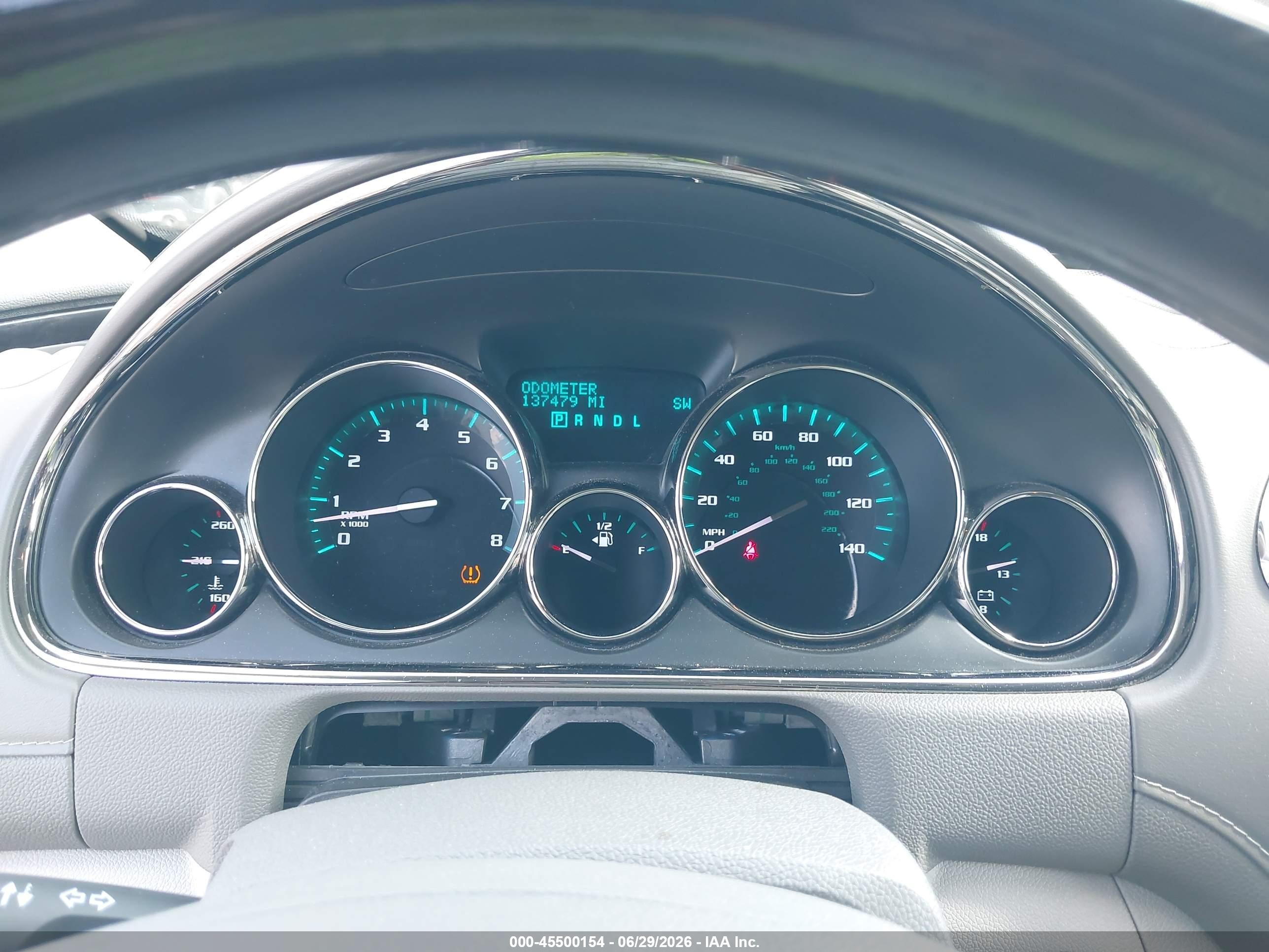 2015 Buick Enclave Leather Белый vin: 5GAKRBKD6FJ182401