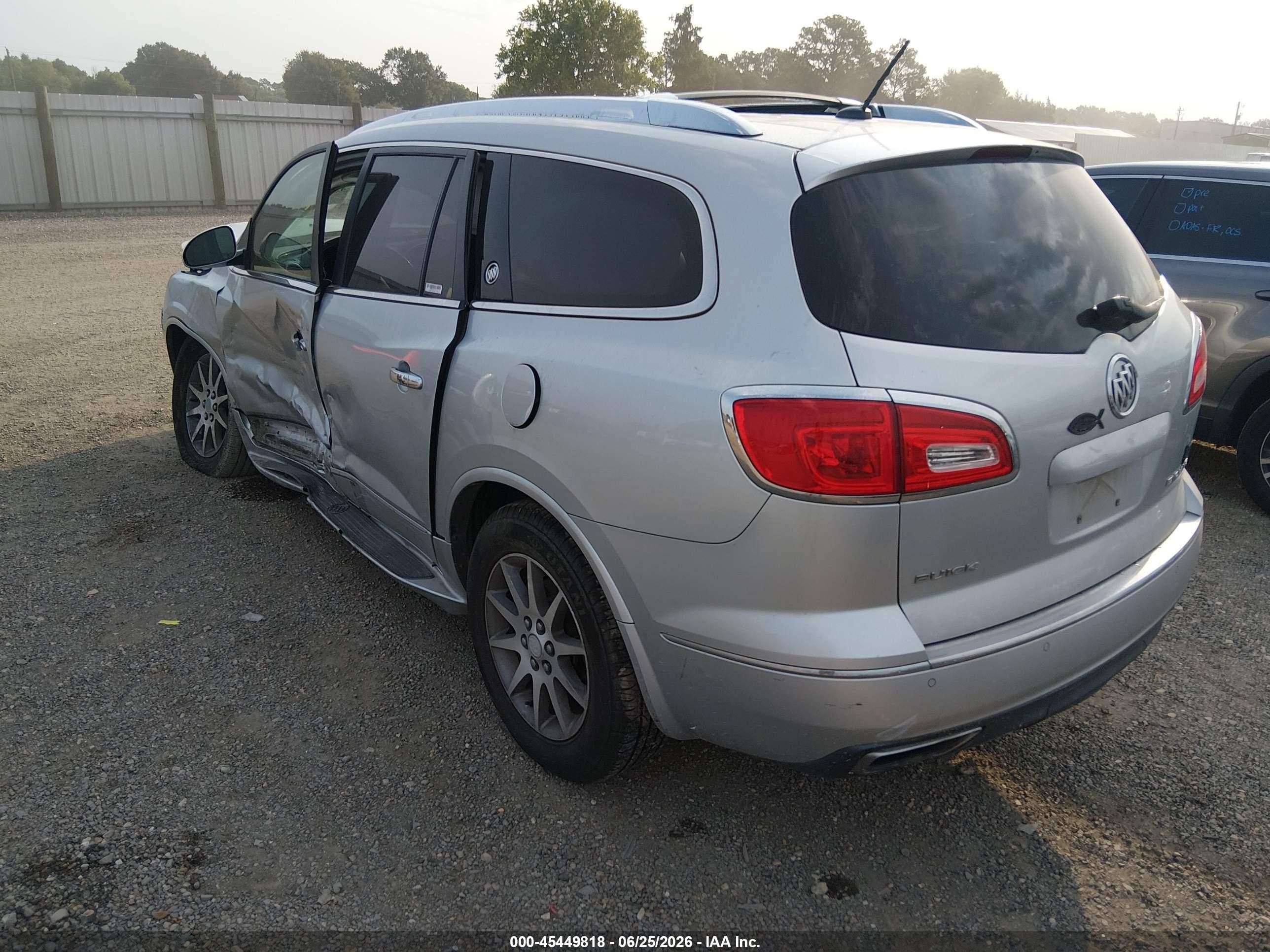2015 Buick Enclave Leather Gray vin: 5GAKRBKD6FJ195150