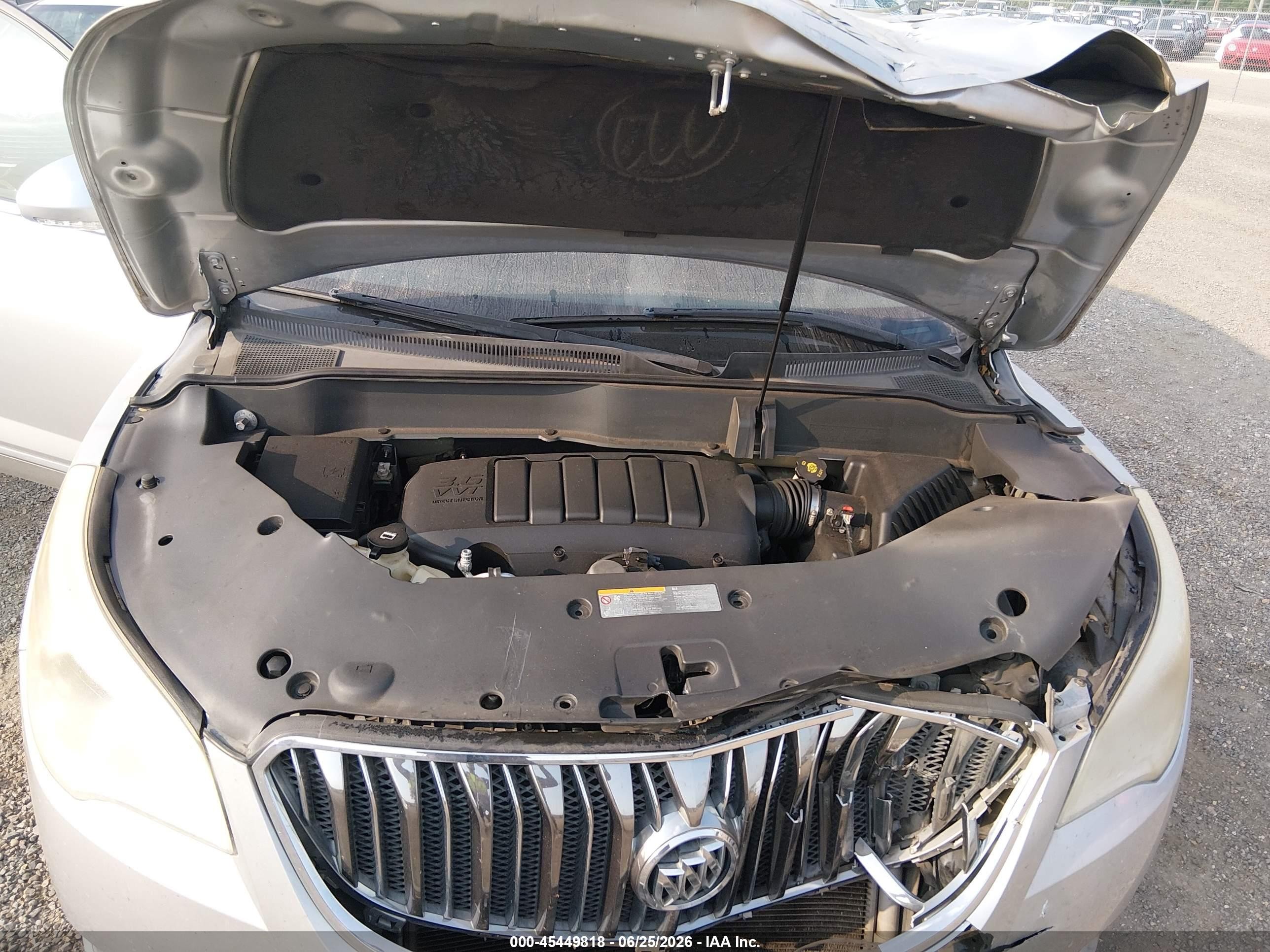 2015 Buick Enclave Leather Gray vin: 5GAKRBKD6FJ195150
