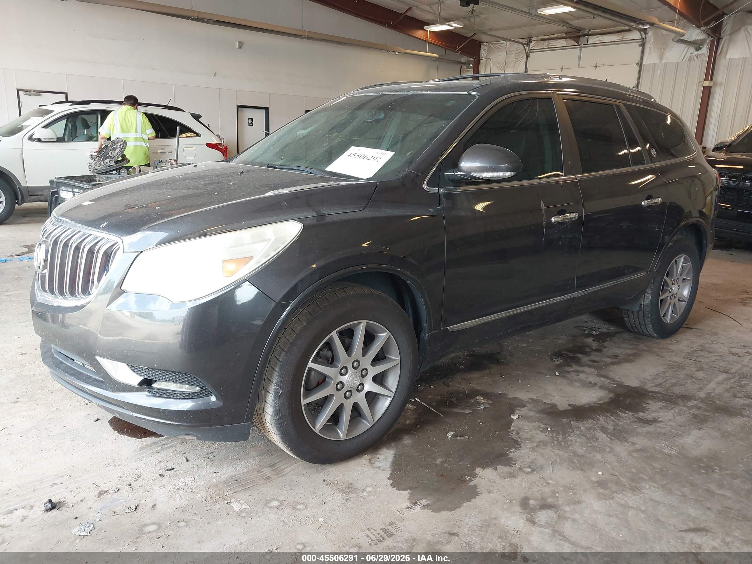 2015 Buick Enclave Leather Gray vin: 5GAKRBKD6FJ252530