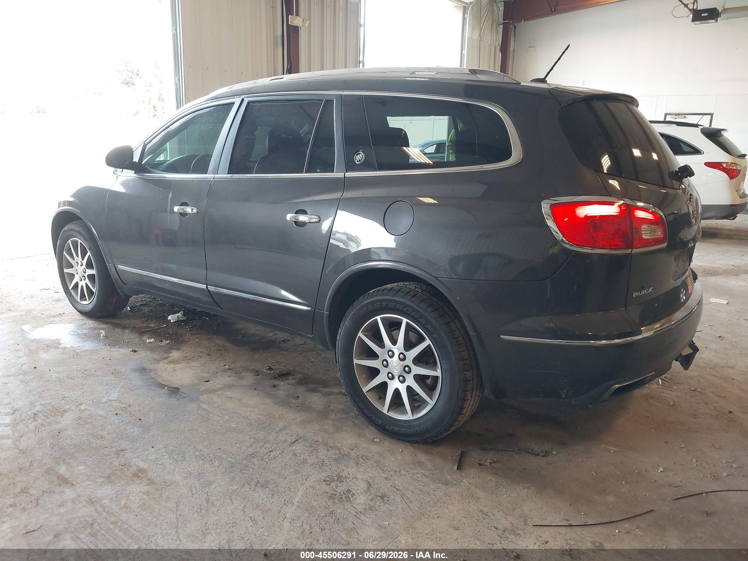 2015 Buick Enclave Leather Gray vin: 5GAKRBKD6FJ252530