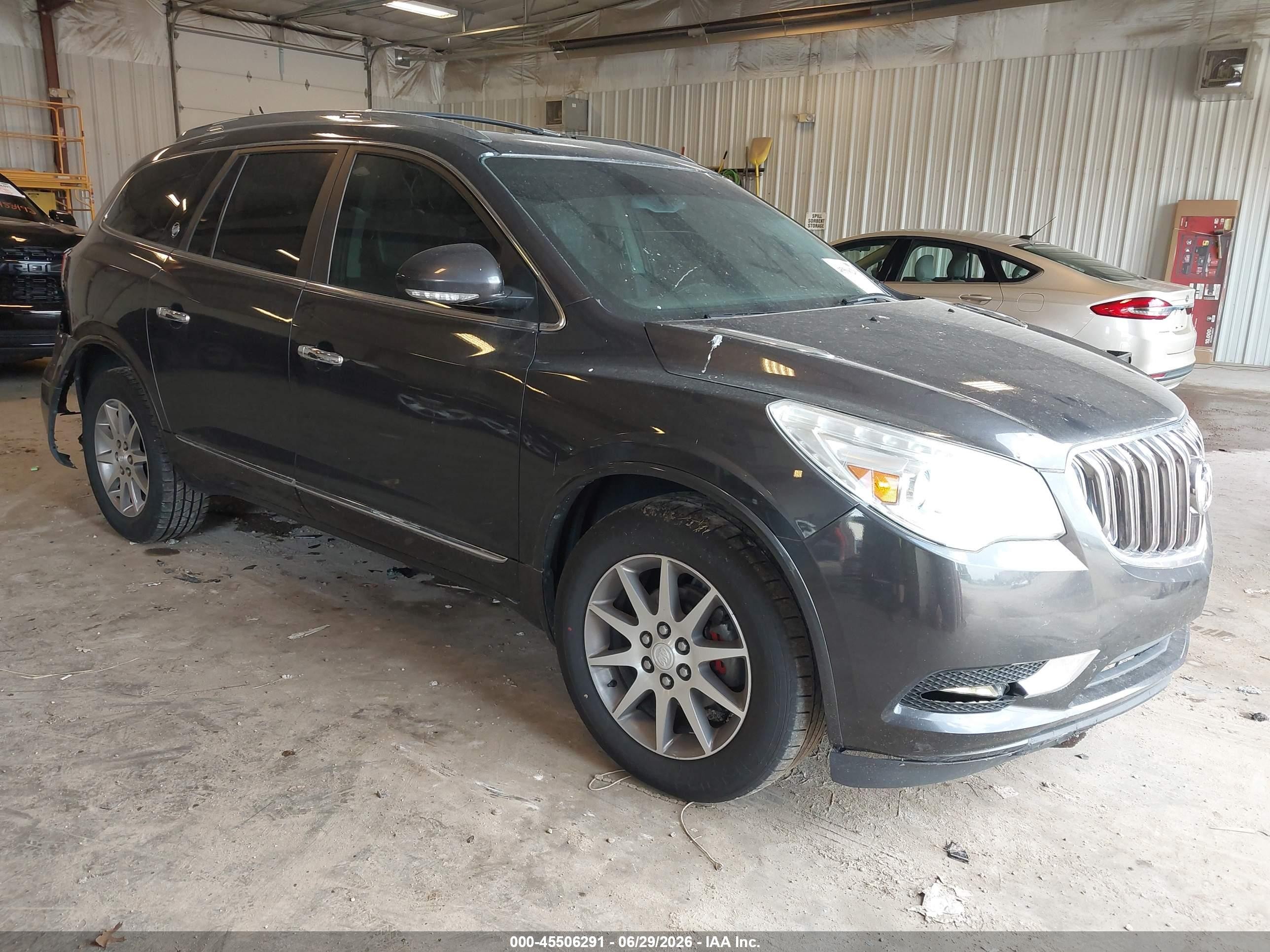 2015 Buick Enclave Leather Gray vin: 5GAKRBKD6FJ252530