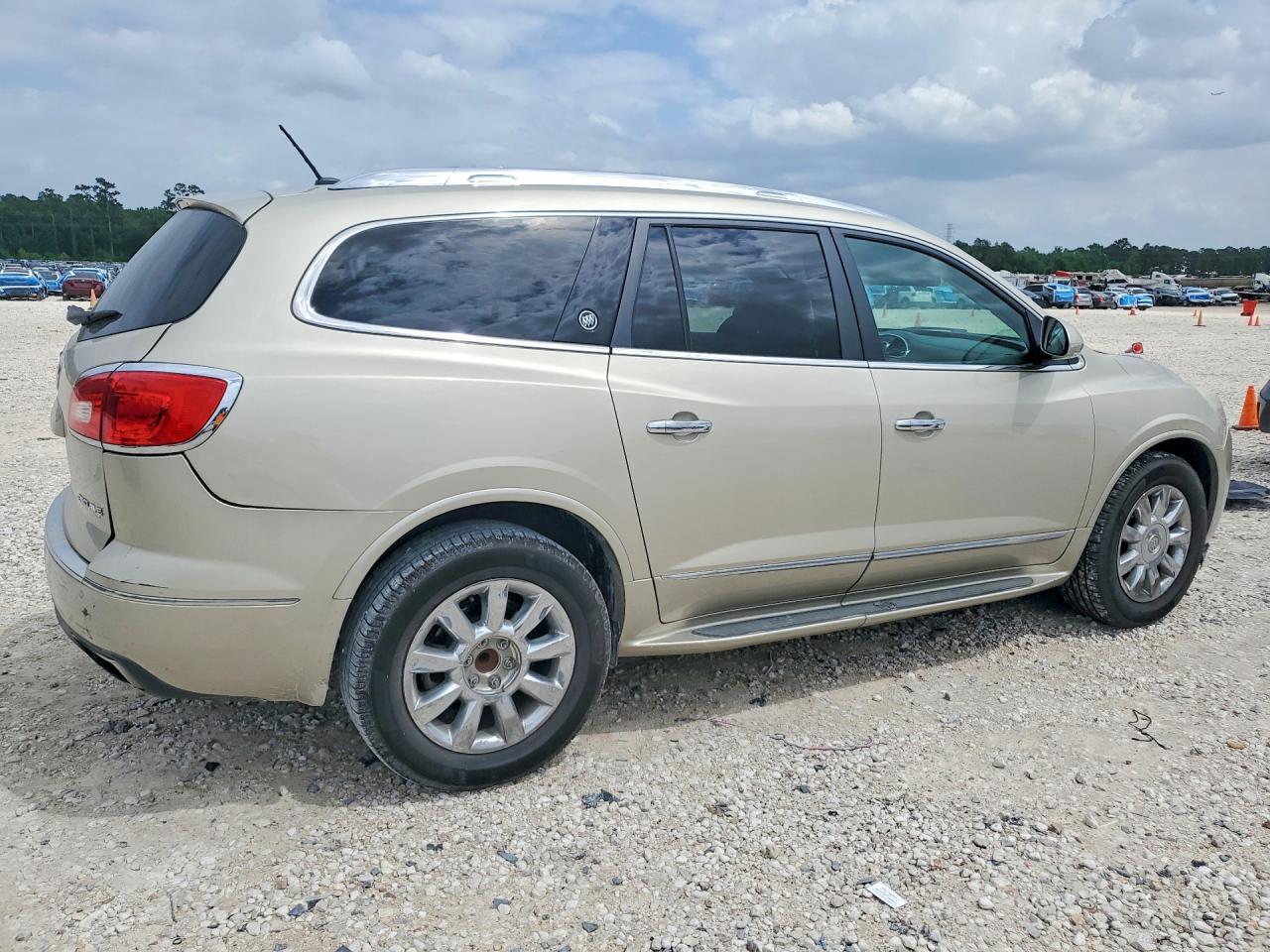2015 Buick Enclave Beige vin: 5GAKRBKD6FJ310443