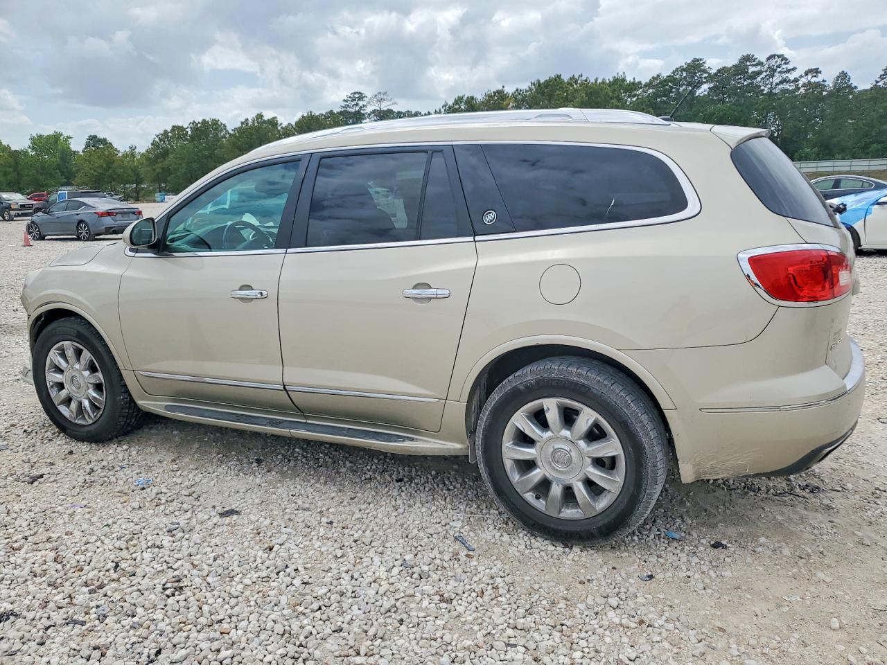 2015 Buick Enclave Beige vin: 5GAKRBKD6FJ310443
