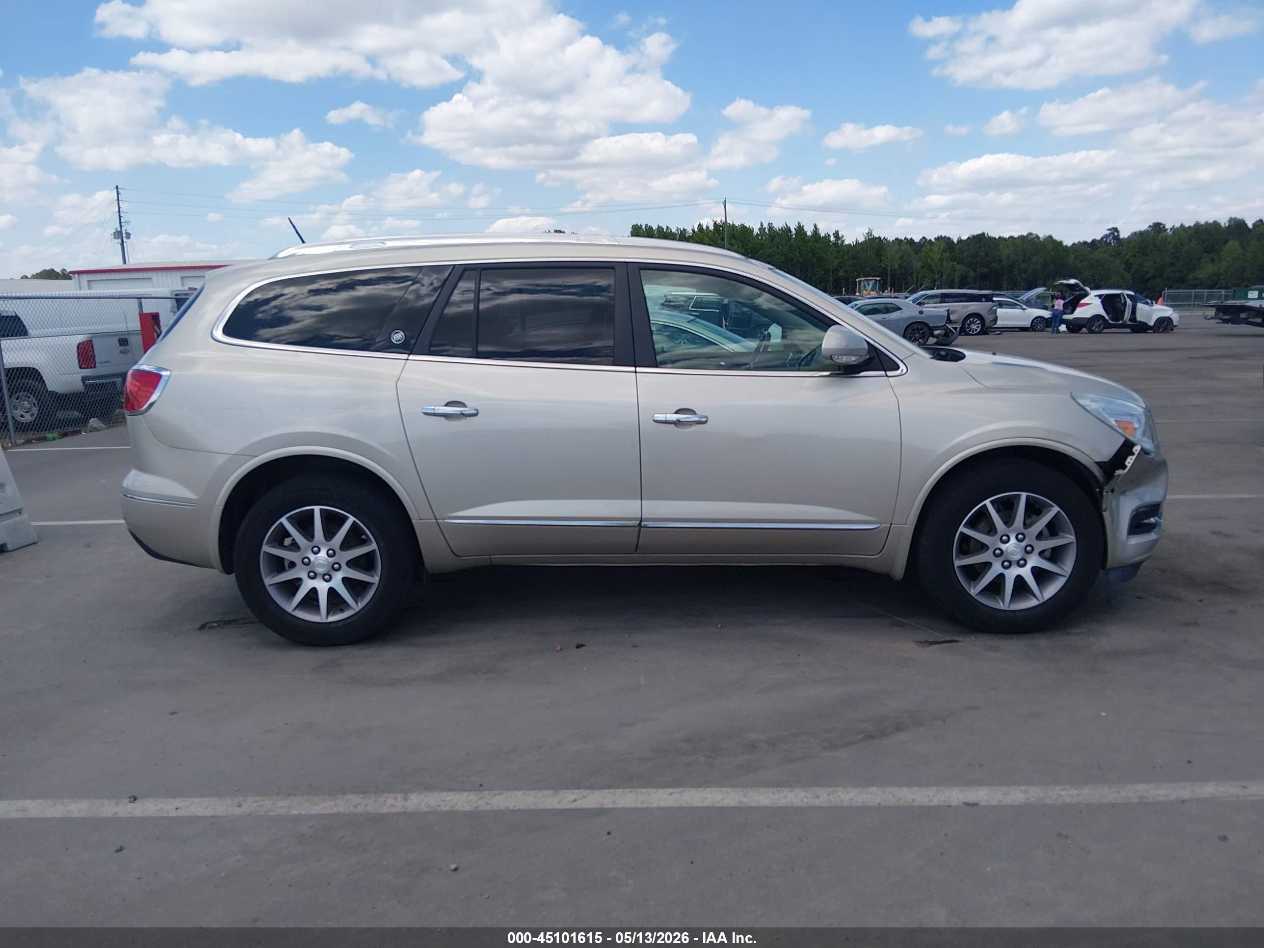 2016 Buick Enclave Leather Cream vin: 5GAKRBKD6GJ272049