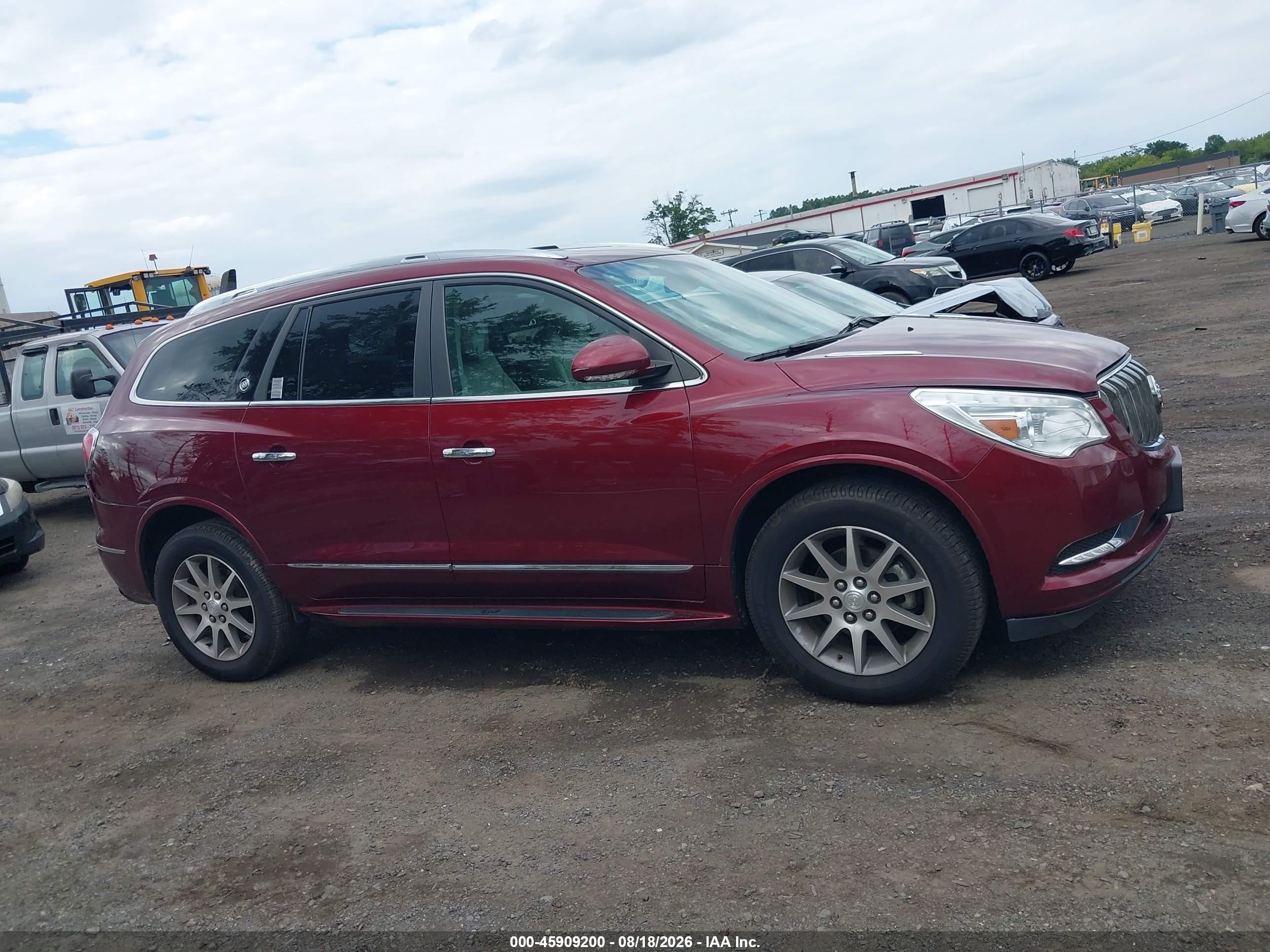 2016 Buick Enclave Leather Red vin: 5GAKRBKD6GJ333268