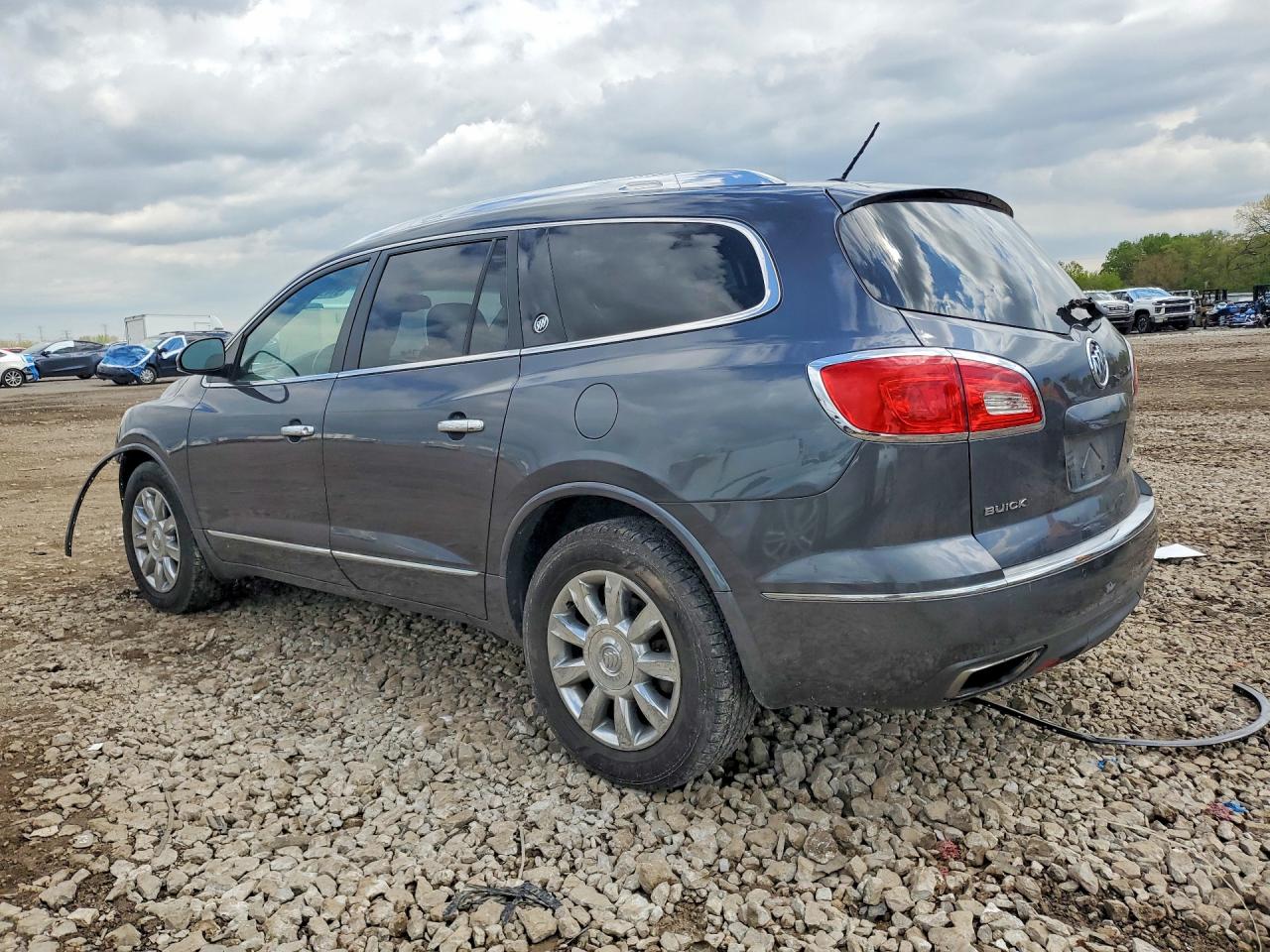 2014 Buick Enclave Gray vin: 5GAKRBKD7EJ155612