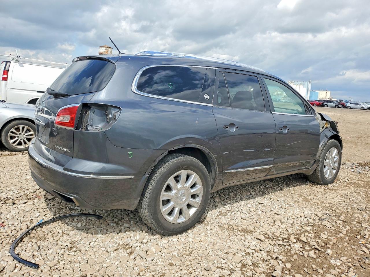 2014 Buick Enclave Gray vin: 5GAKRBKD7EJ155612