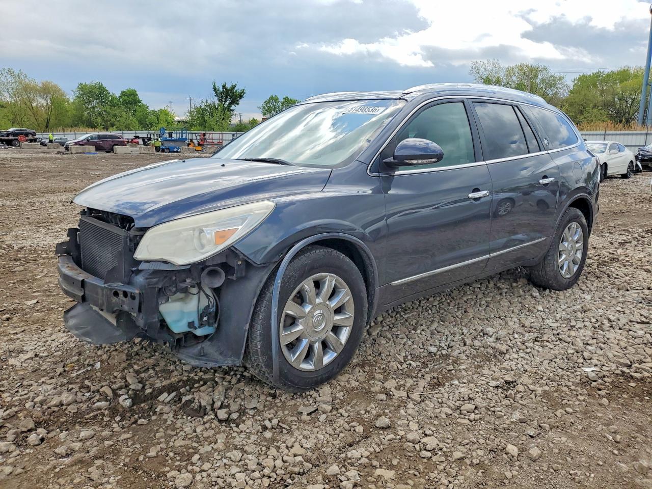2014 Buick Enclave Gray vin: 5GAKRBKD7EJ155612