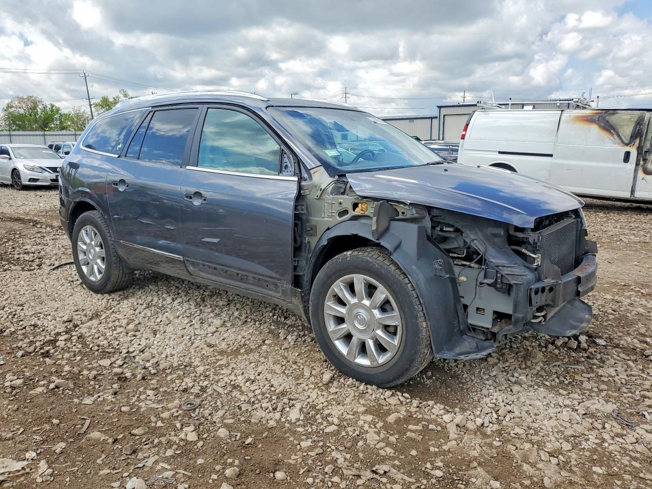 2014 Buick Enclave Gray vin: 5GAKRBKD7EJ155612