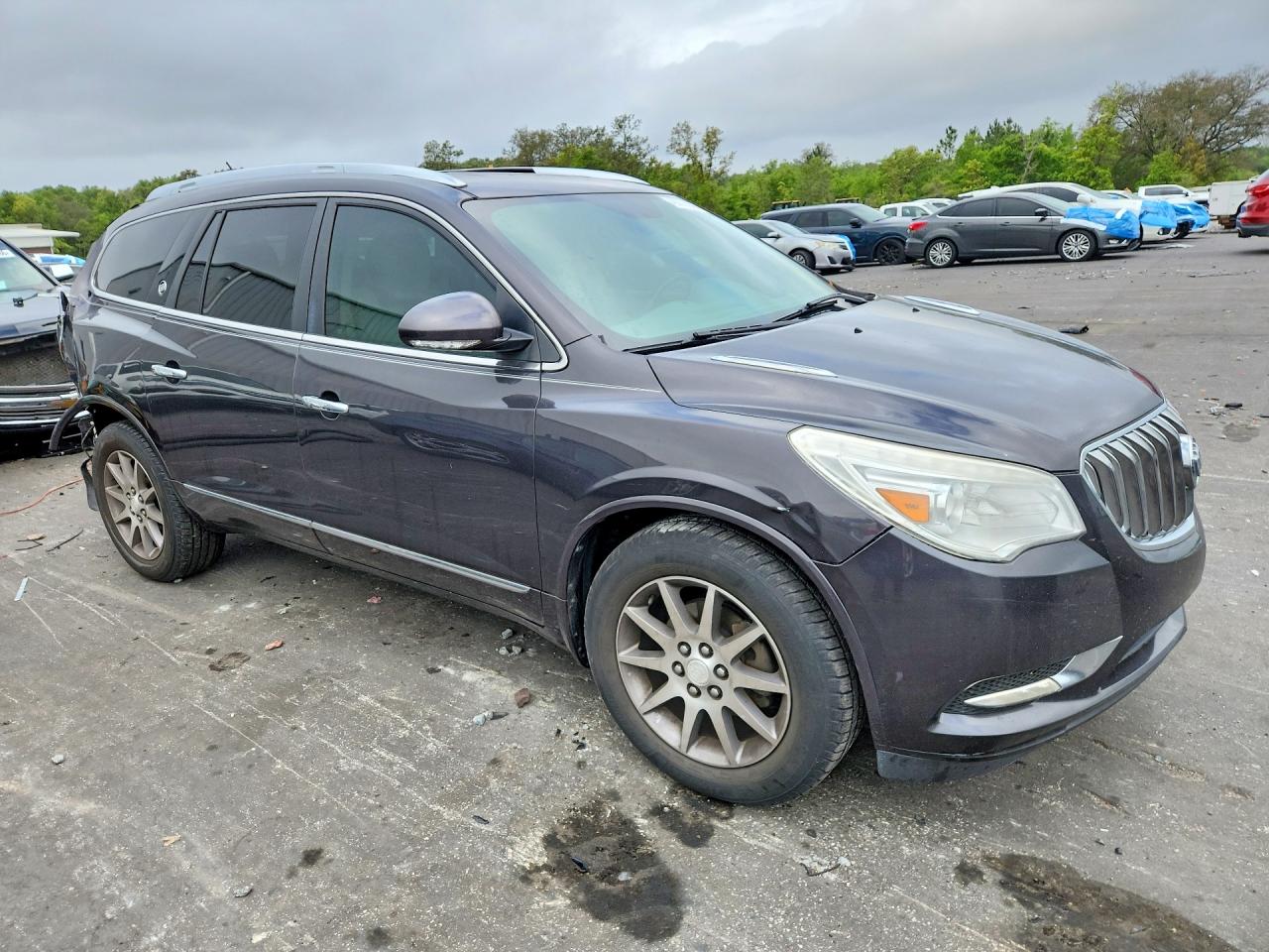 2014 Buick Enclave Charcoal vin: 5GAKRBKD7EJ165167