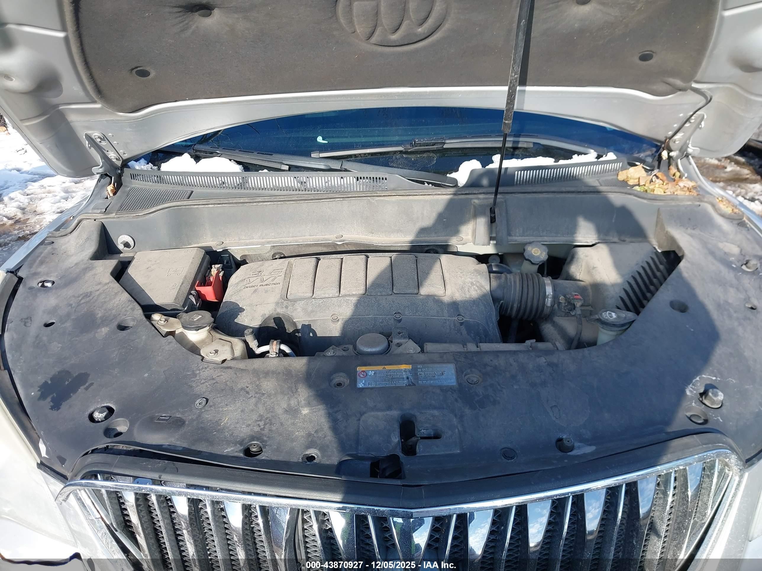 2014 Buick Enclave Leather Silver vin: 5GAKRBKD7EJ170109