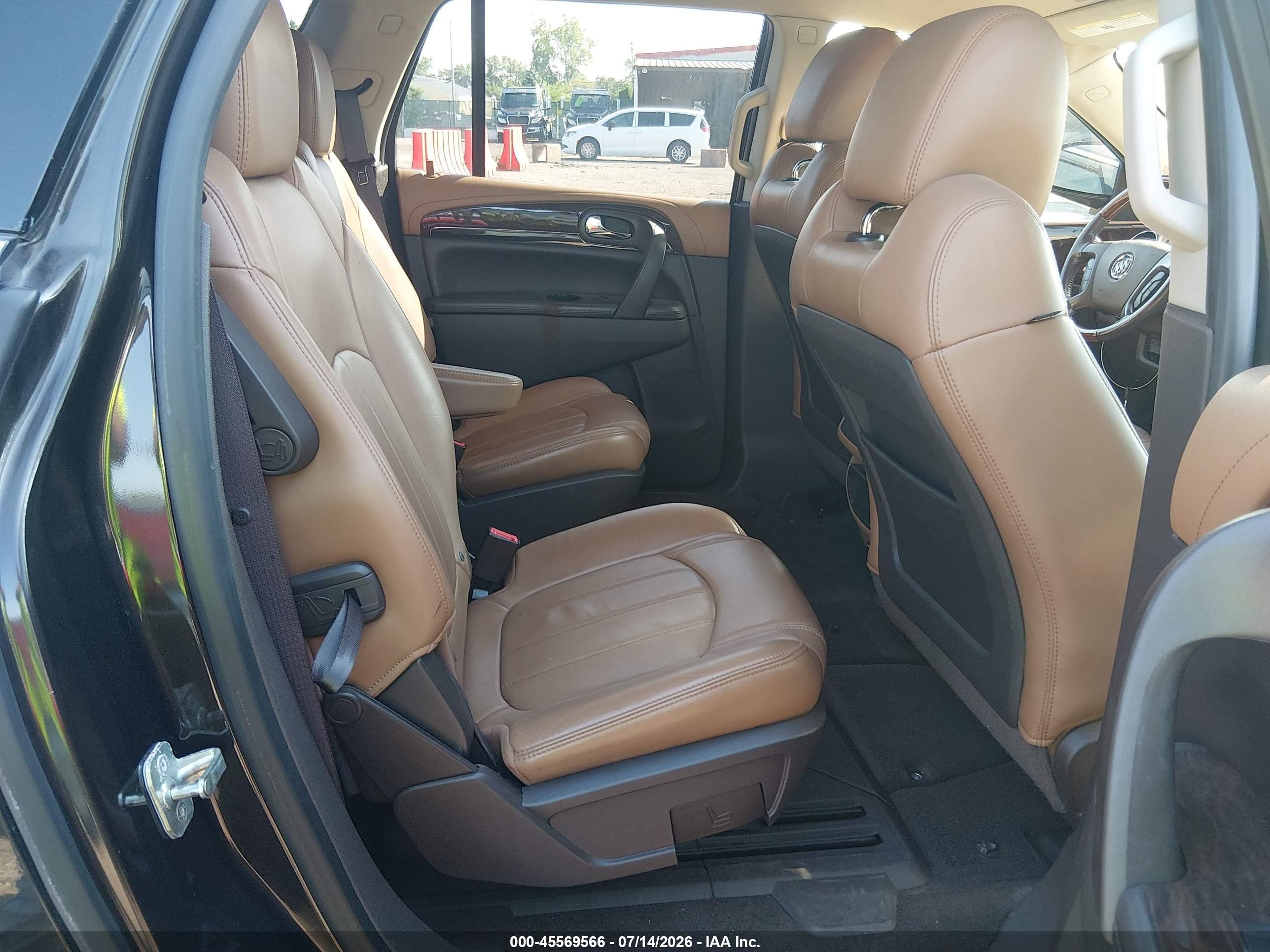 2014 Buick Enclave Leather Black vin: 5GAKRBKD7EJ183474