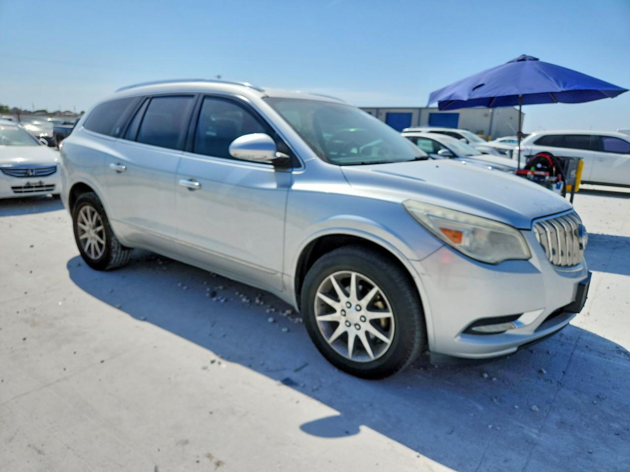 2014 Buick Enclave Серебряный vin: 5GAKRBKD7EJ208874