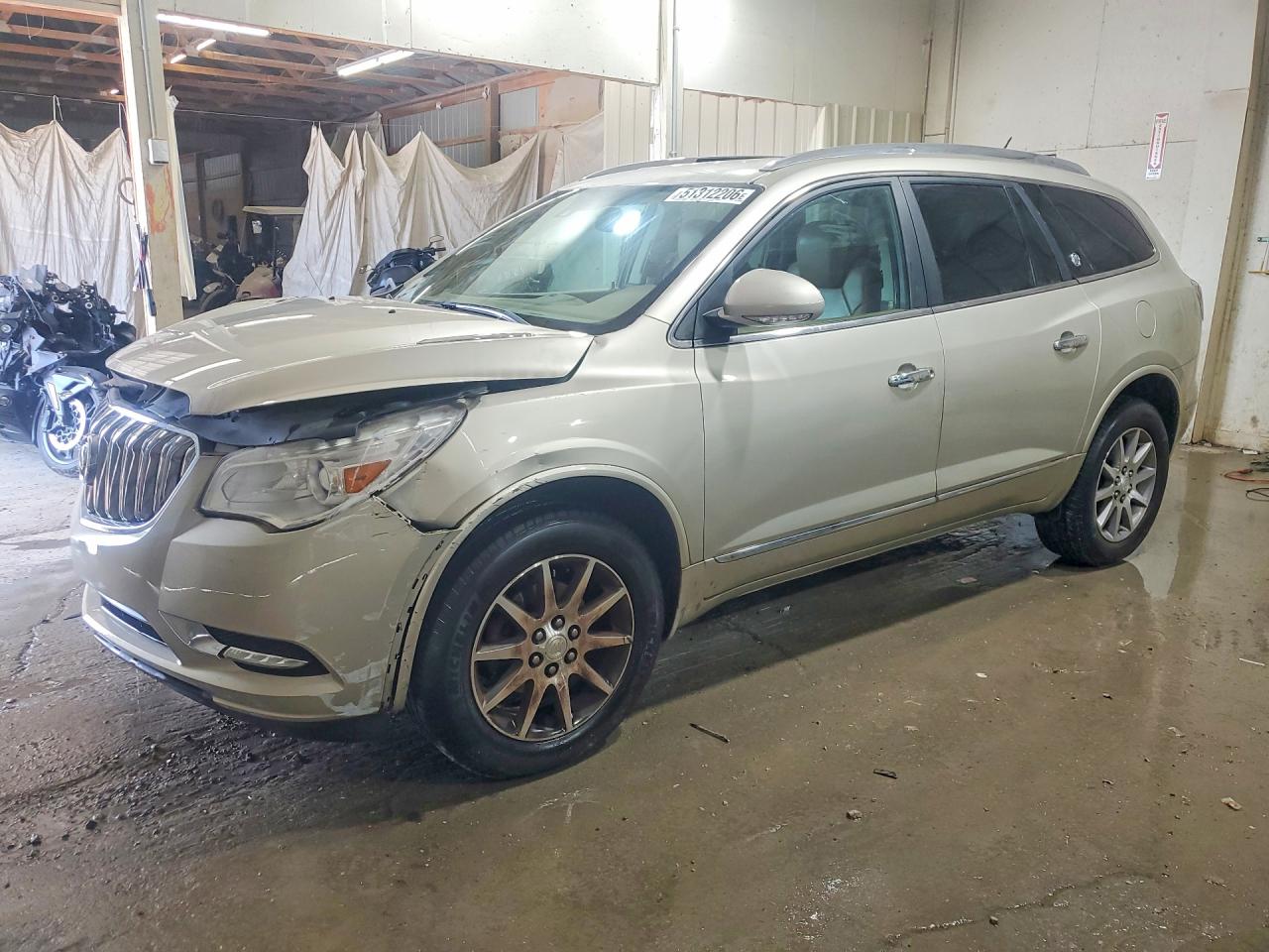 2014 Buick Enclave Tan vin: 5GAKRBKD7EJ267536