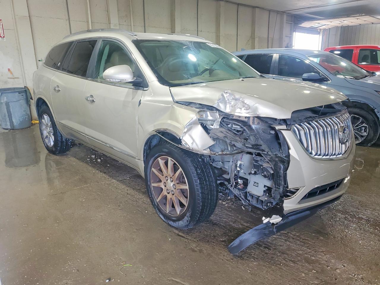 2014 Buick Enclave Tan vin: 5GAKRBKD7EJ267536