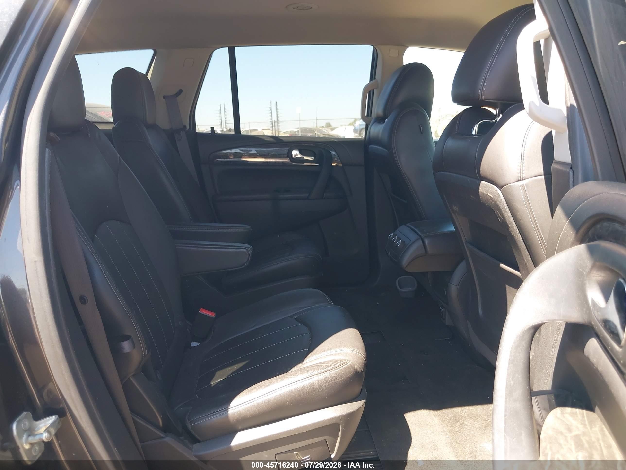 2014 Buick Enclave Leather Brown vin: 5GAKRBKD7EJ275670