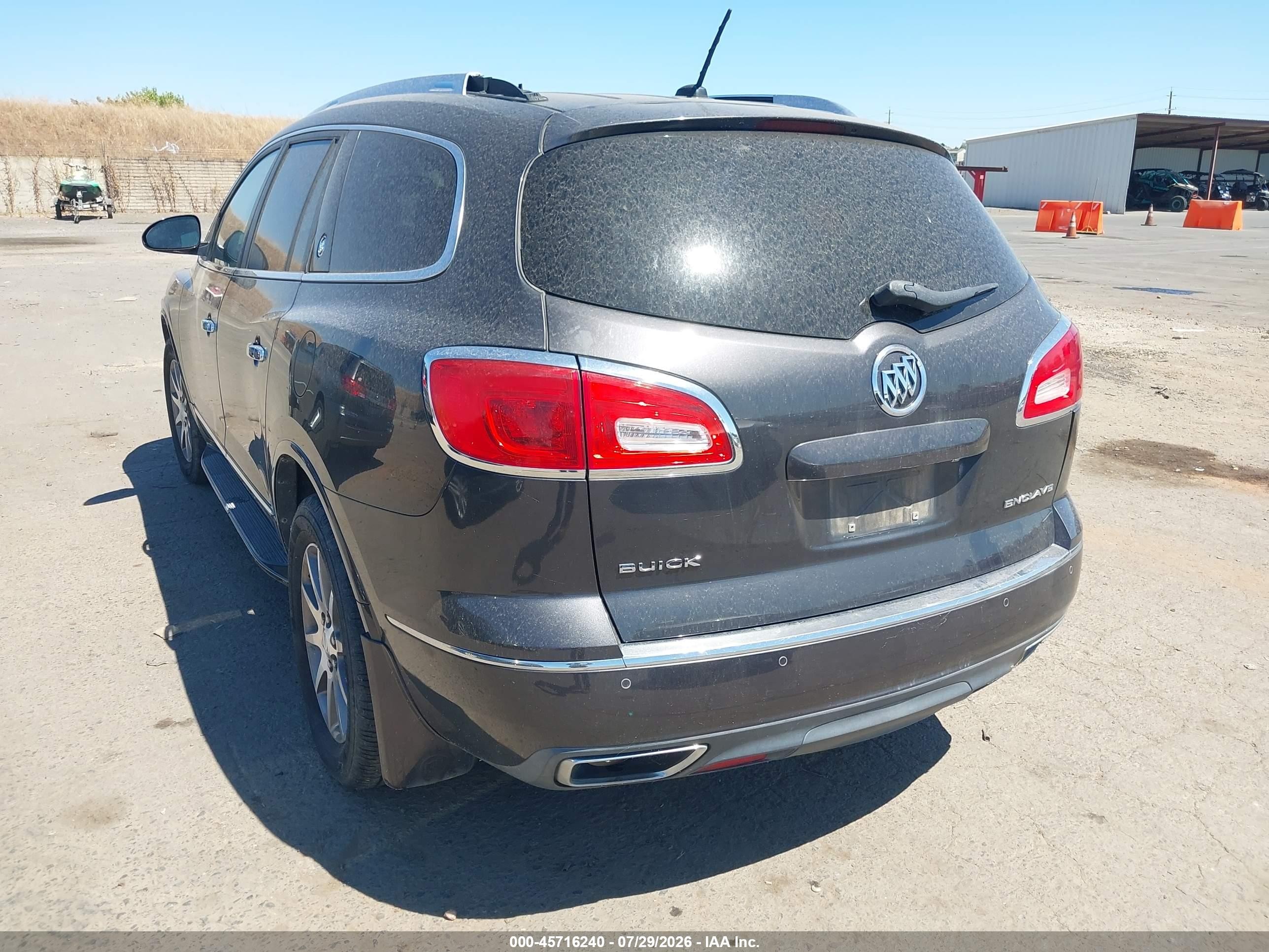 2014 Buick Enclave Leather Brown vin: 5GAKRBKD7EJ275670