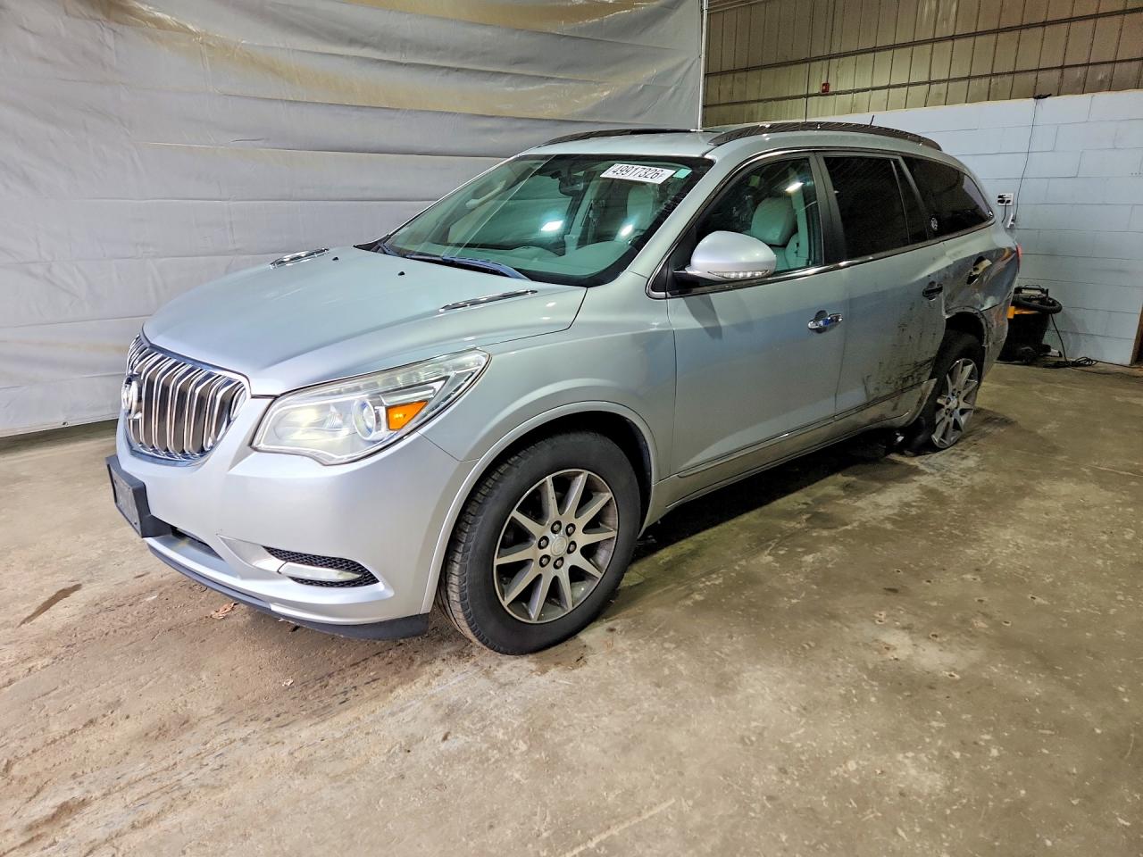 2014 Buick Enclave Silver vin: 5GAKRBKD7EJ281341