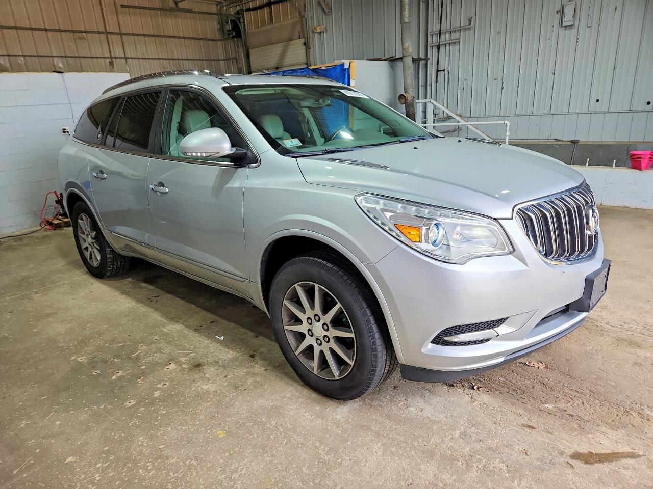 2014 Buick Enclave Silver vin: 5GAKRBKD7EJ281341