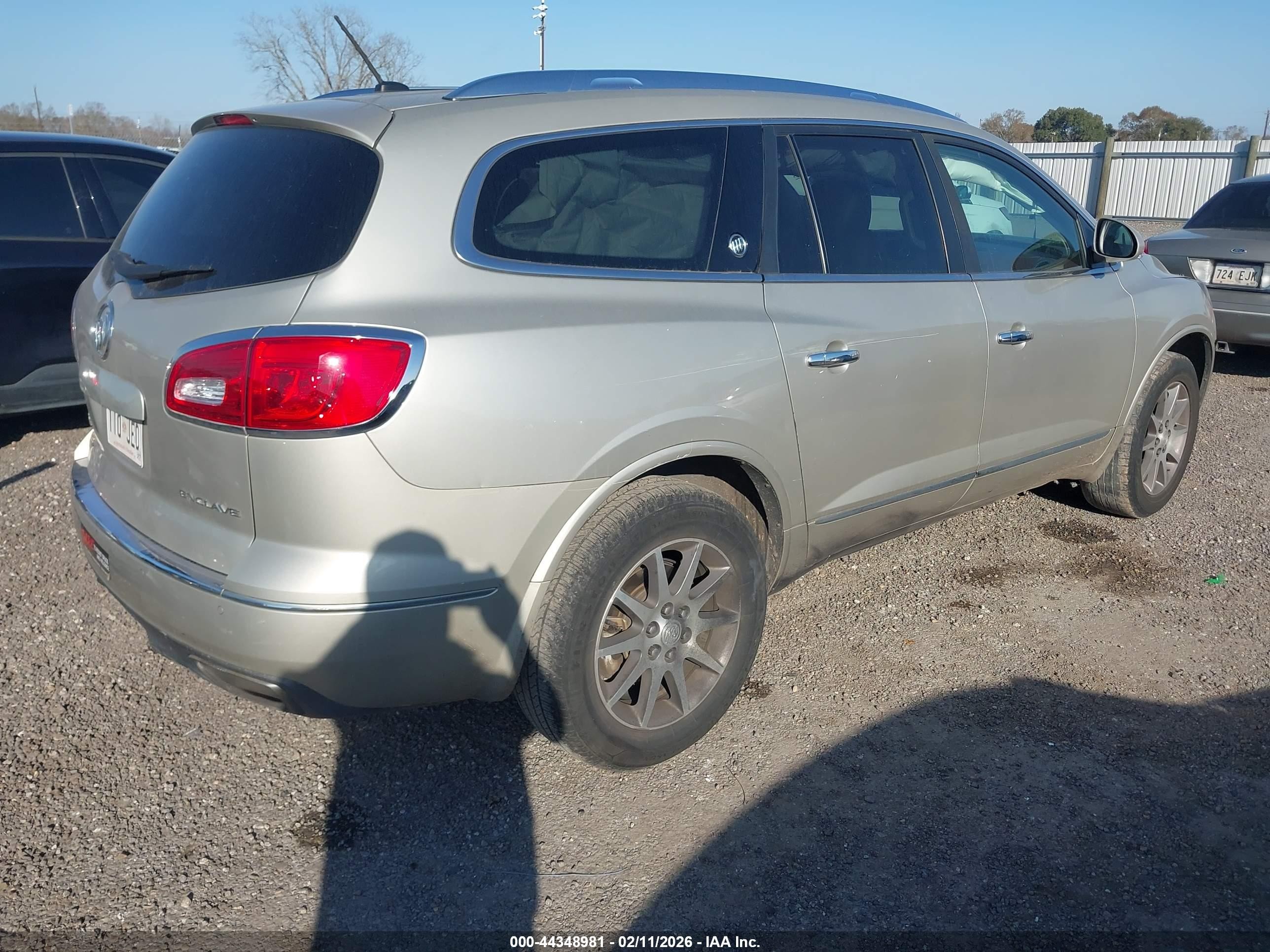 2014 Buick Enclave Leather Tan vin: 5GAKRBKD7EJ294087