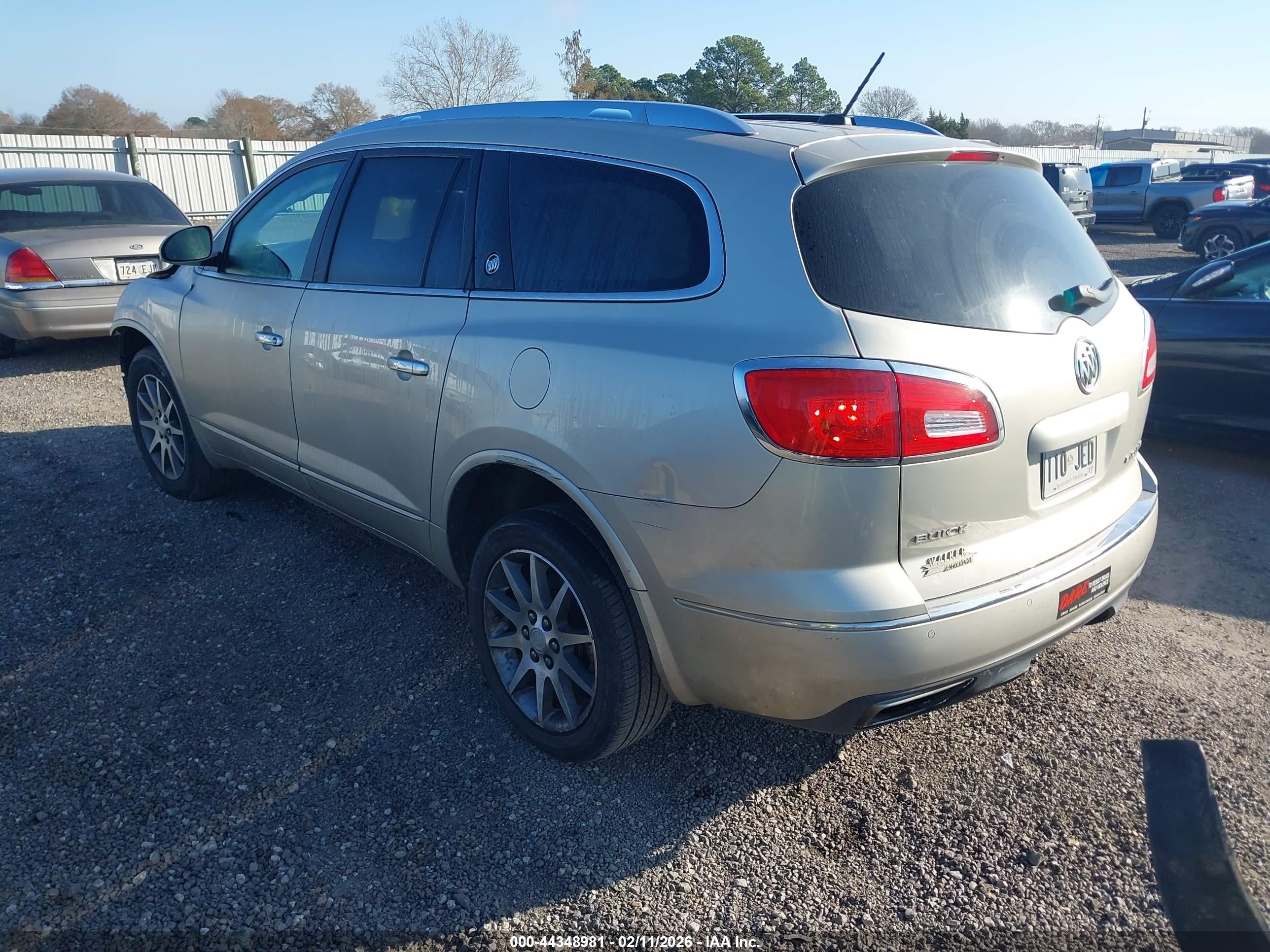 2014 Buick Enclave Leather Tan vin: 5GAKRBKD7EJ294087