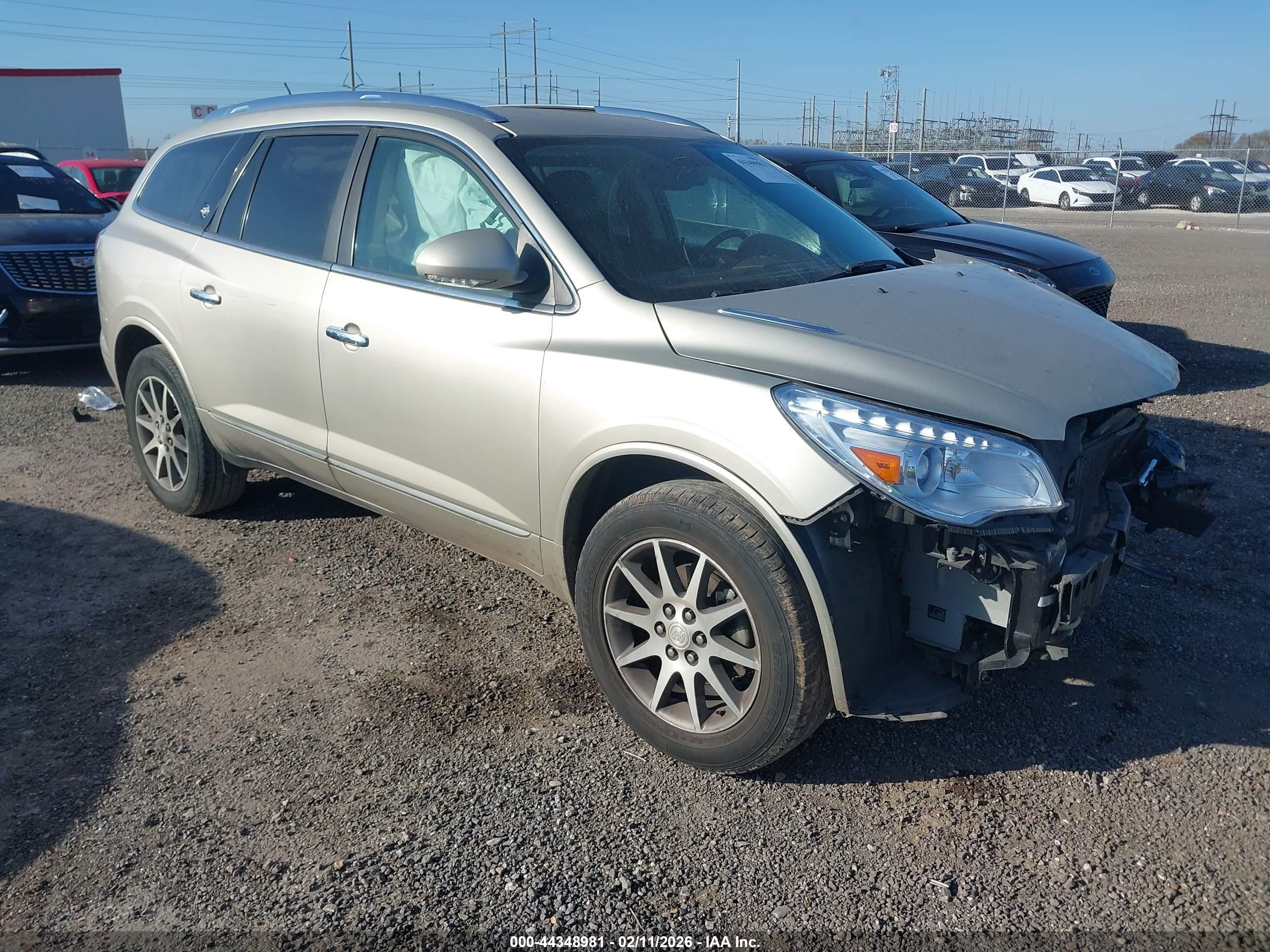 2014 Buick Enclave Leather Tan vin: 5GAKRBKD7EJ294087