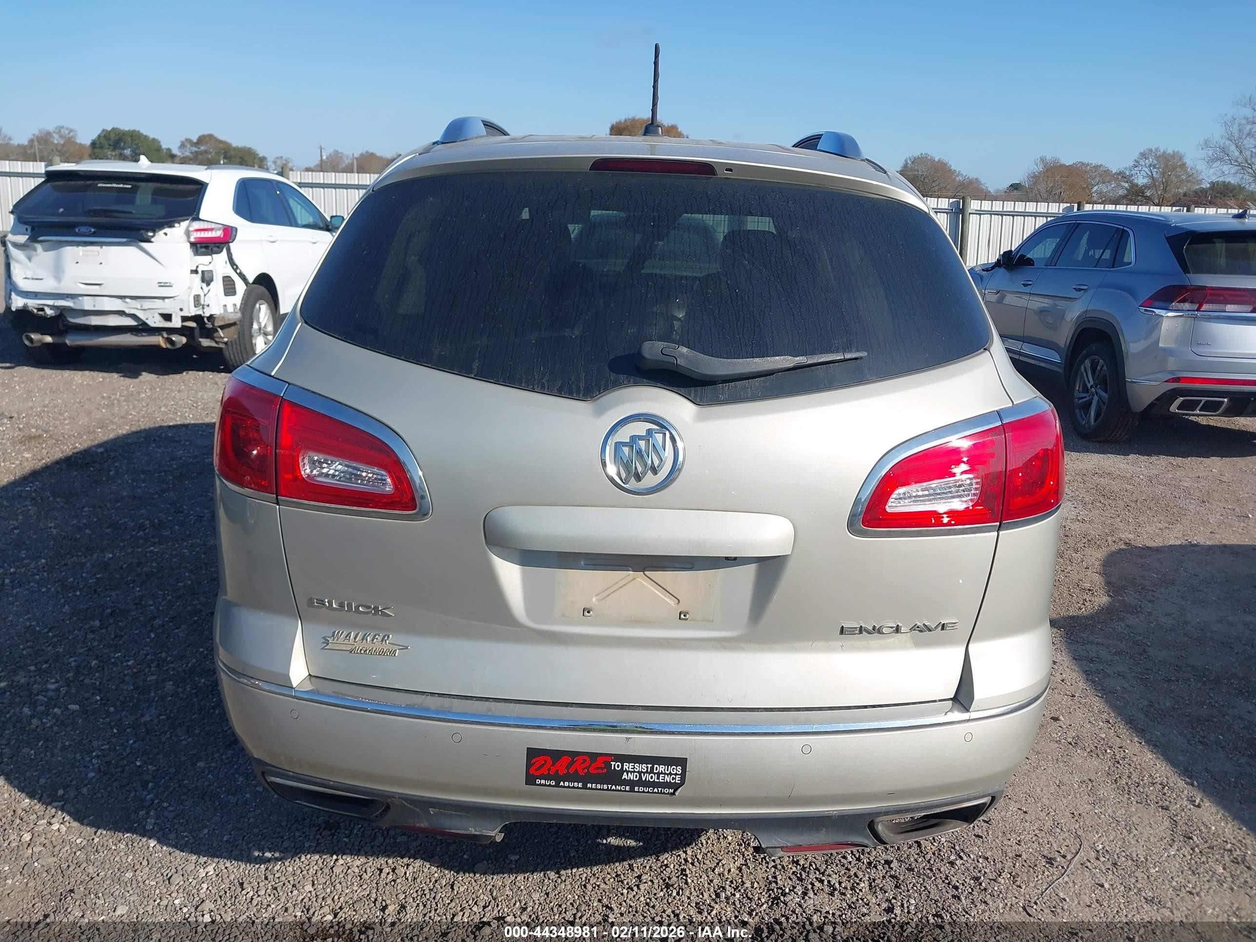 2014 Buick Enclave Leather Tan vin: 5GAKRBKD7EJ294087