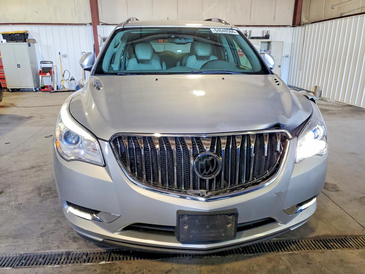 2015 Buick Enclave Silver vin: 5GAKRBKD7FJ160875