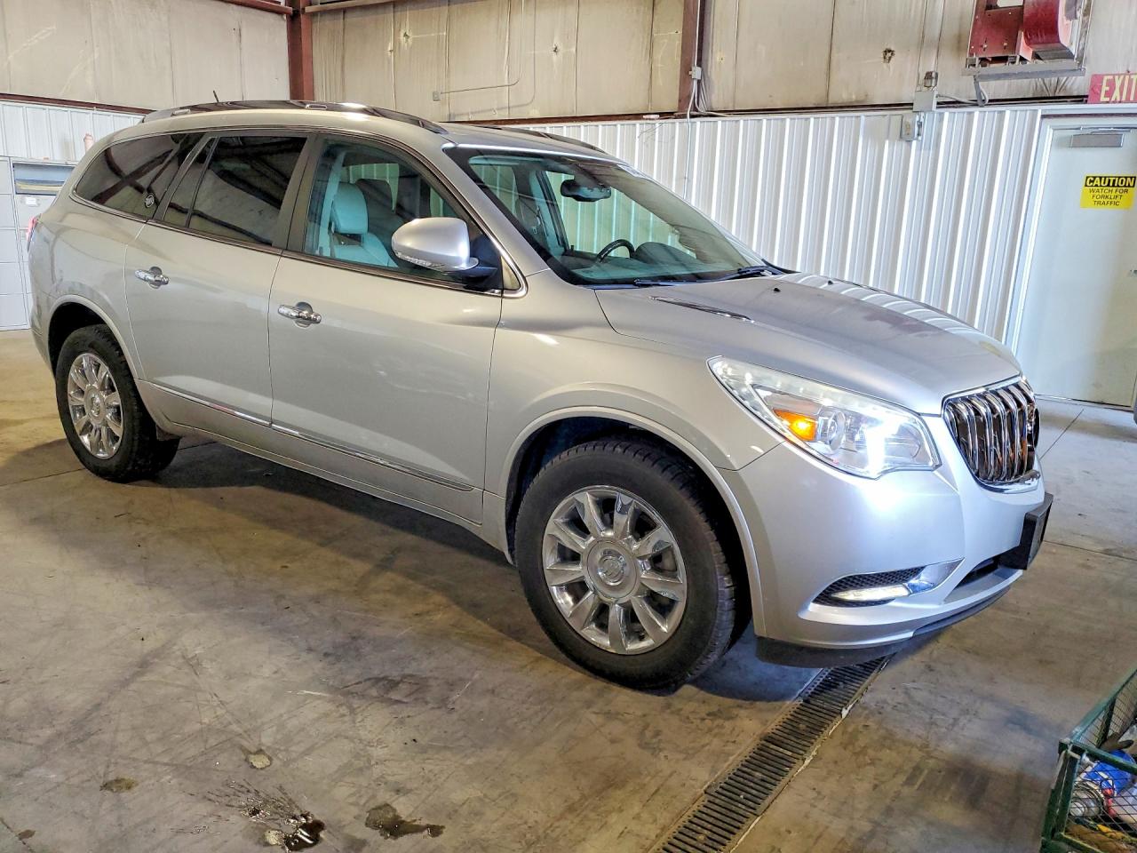 2015 Buick Enclave Silver vin: 5GAKRBKD7FJ160875