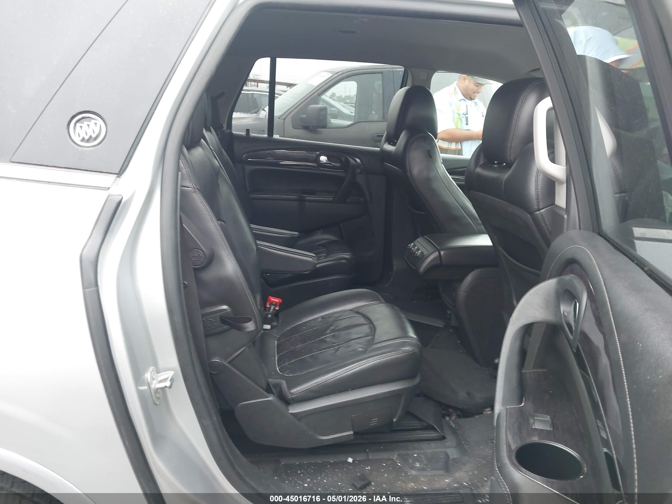 2015 Buick Enclave Leather Gray vin: 5GAKRBKD7FJ165543