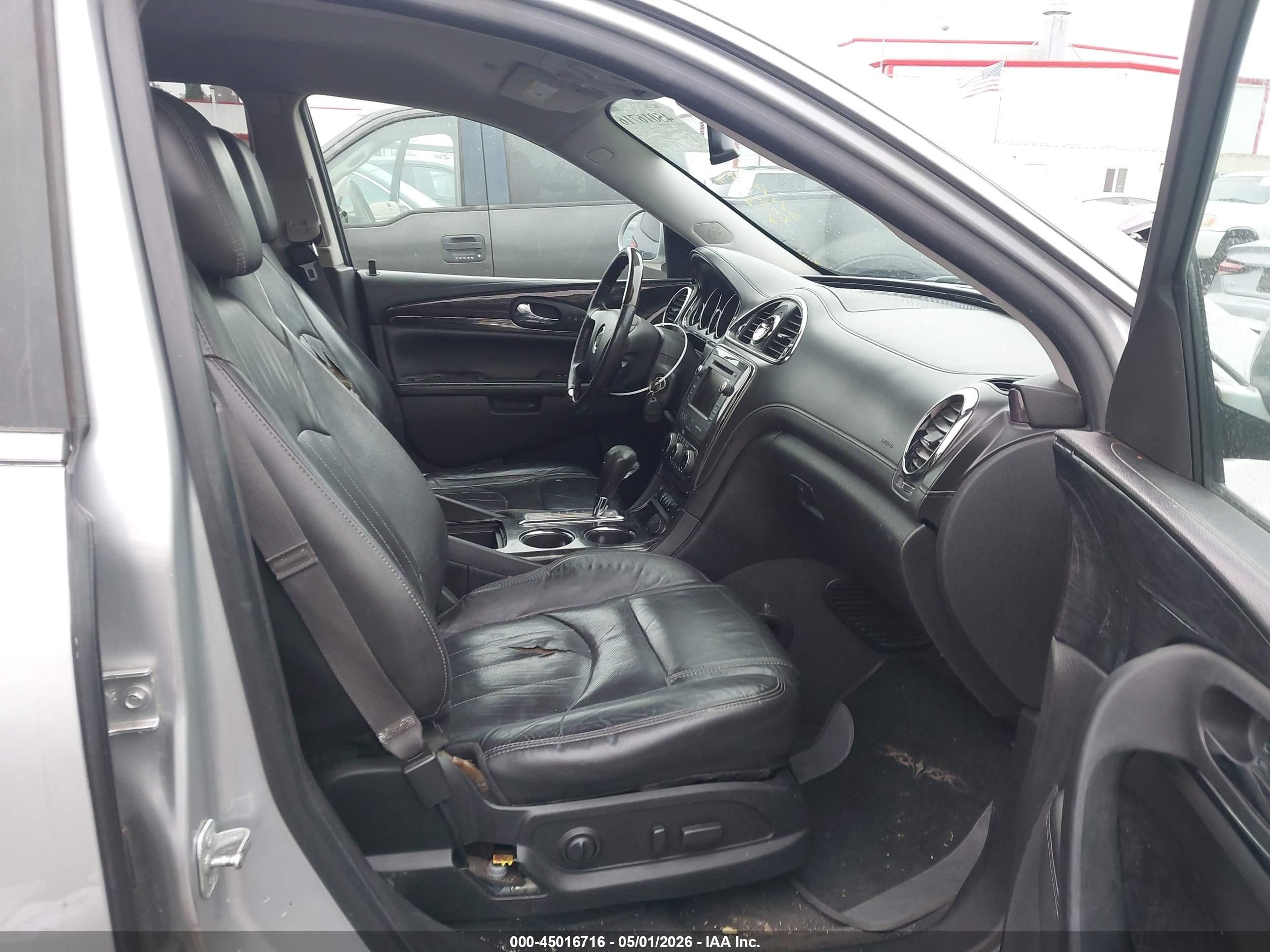 2015 Buick Enclave Leather Gray vin: 5GAKRBKD7FJ165543