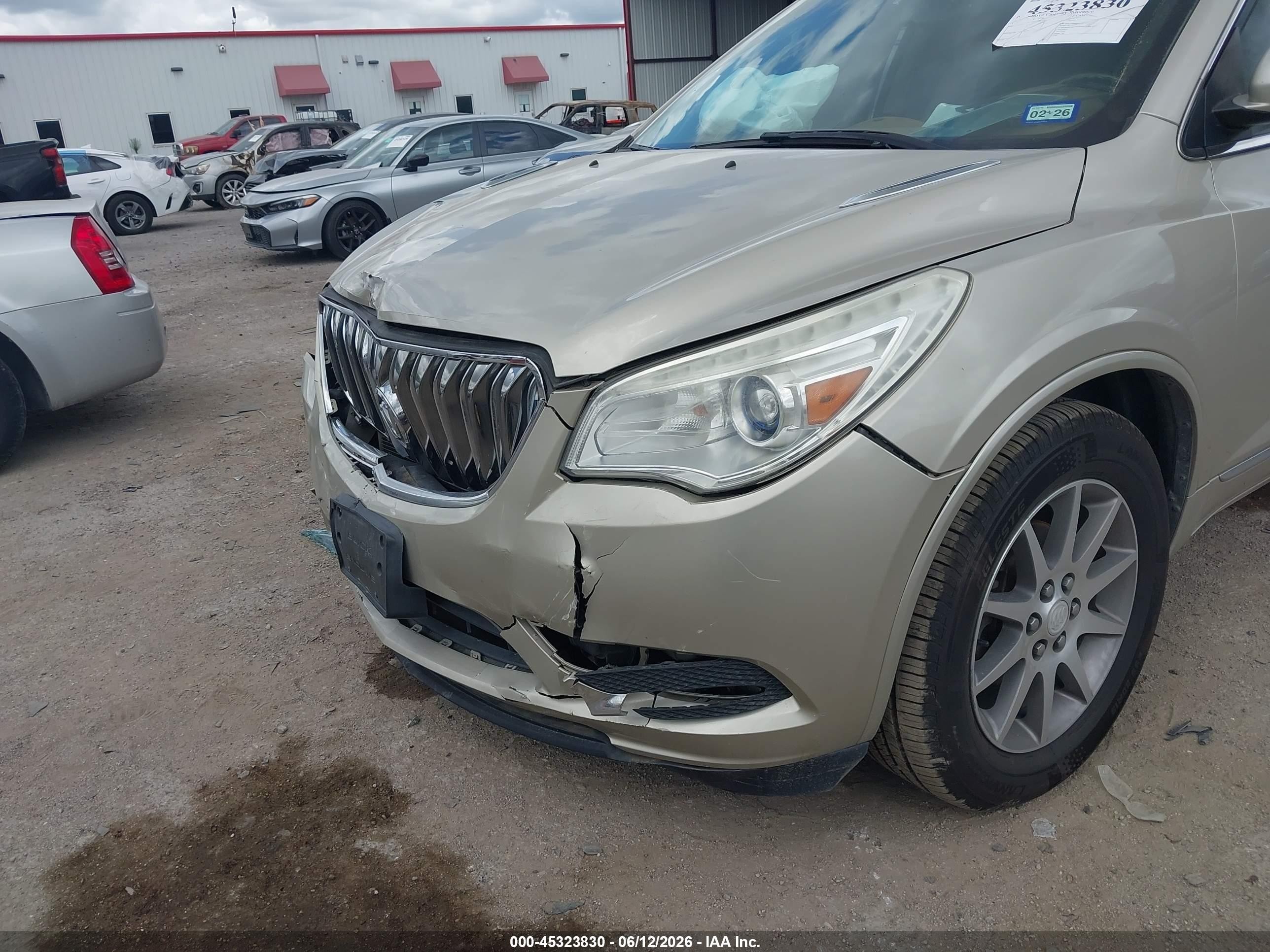 2015 Buick Enclave Leather Brown vin: 5GAKRBKD7FJ211145
