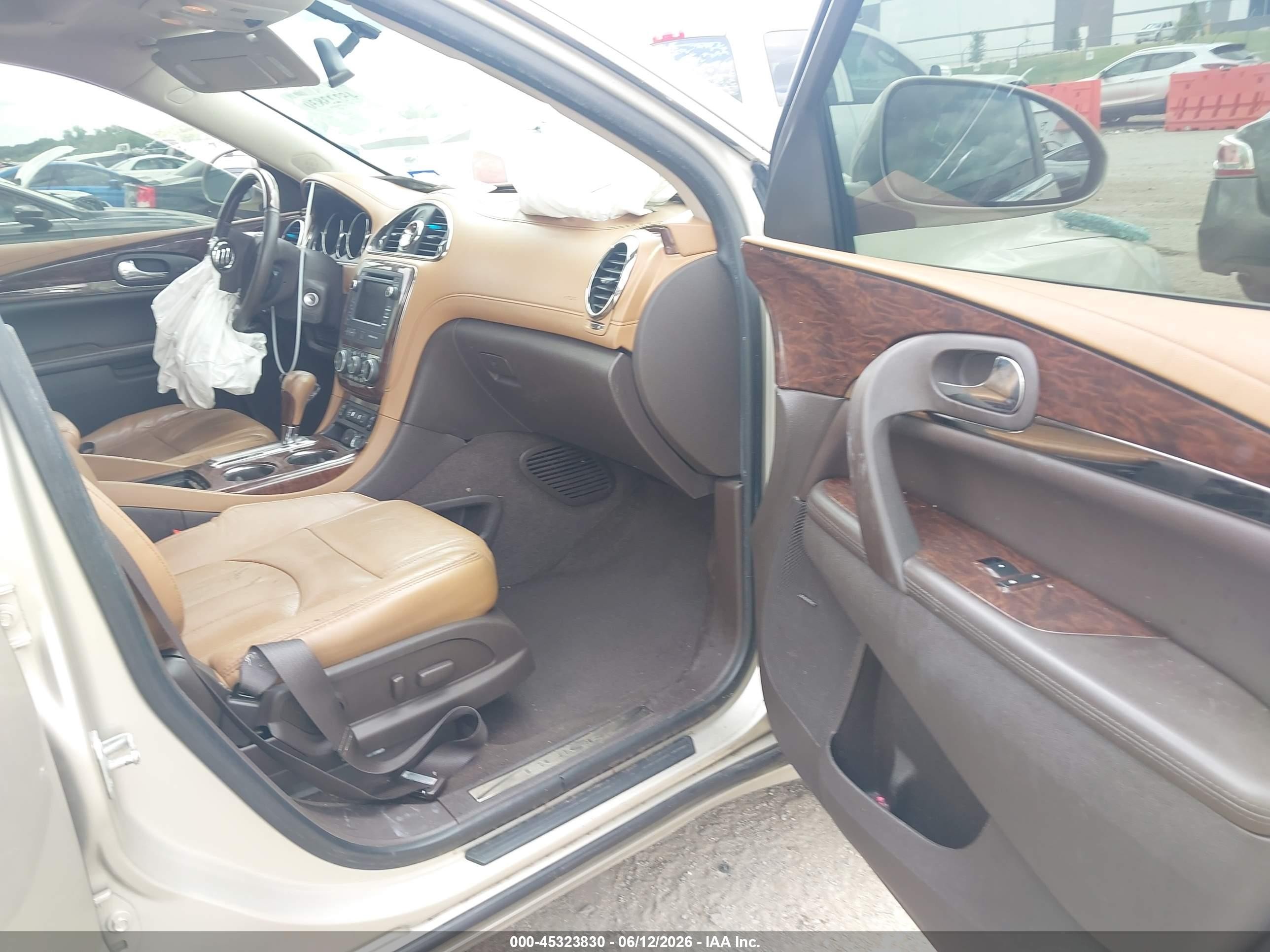2015 Buick Enclave Leather Brown vin: 5GAKRBKD7FJ211145