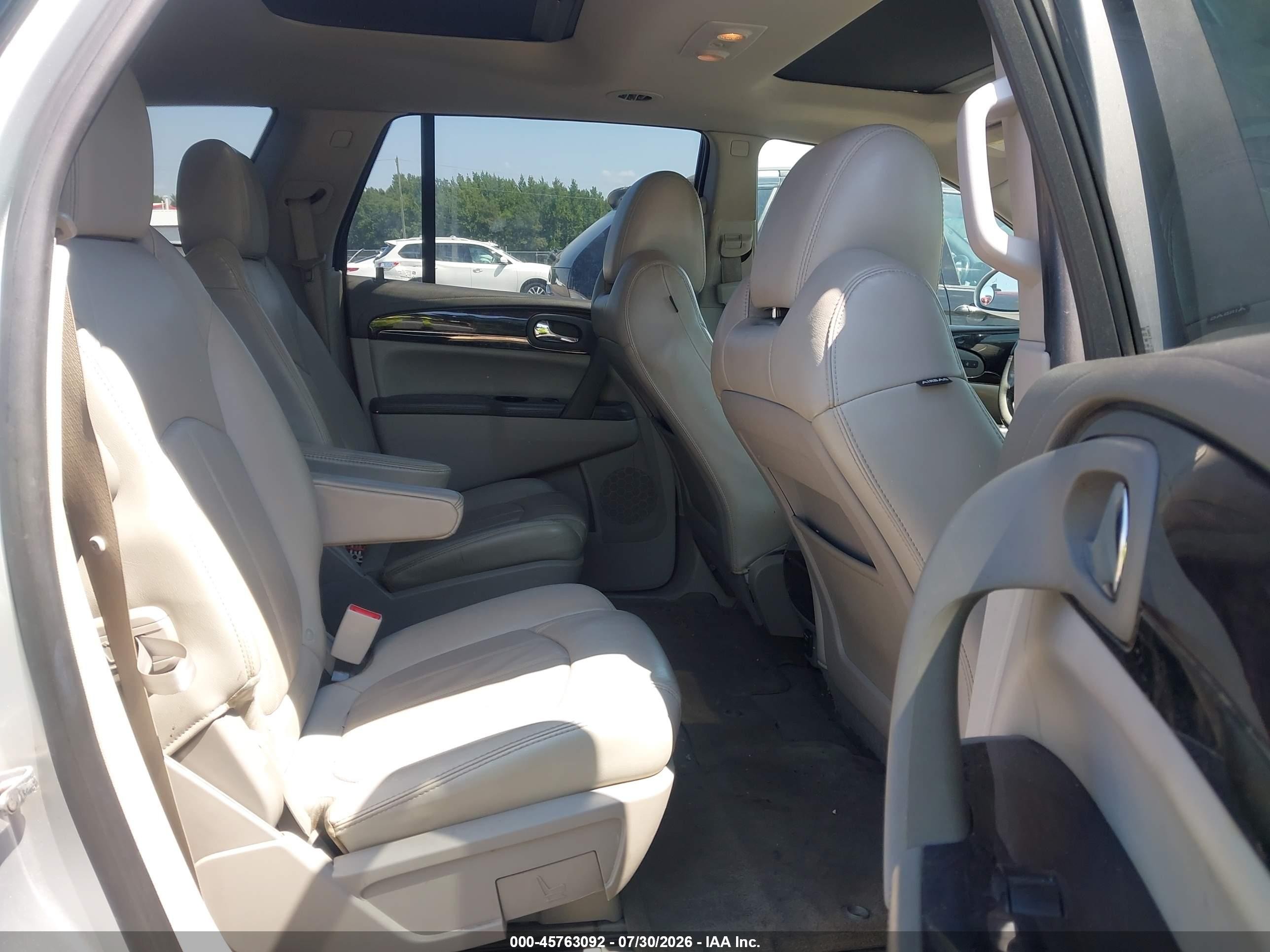 2015 Buick Enclave Leather Silver vin: 5GAKRBKD7FJ219357