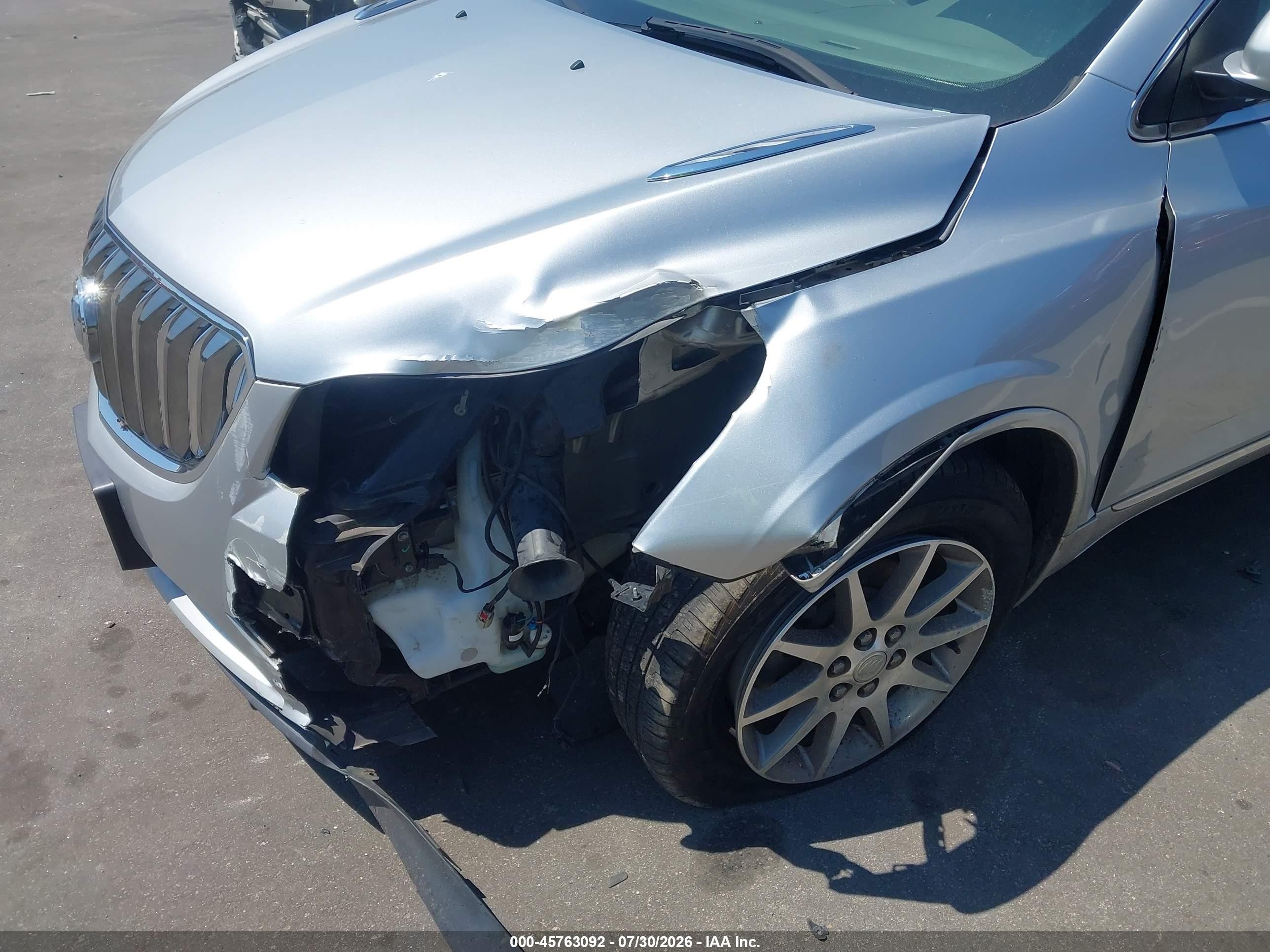 2015 Buick Enclave Leather Silver vin: 5GAKRBKD7FJ219357