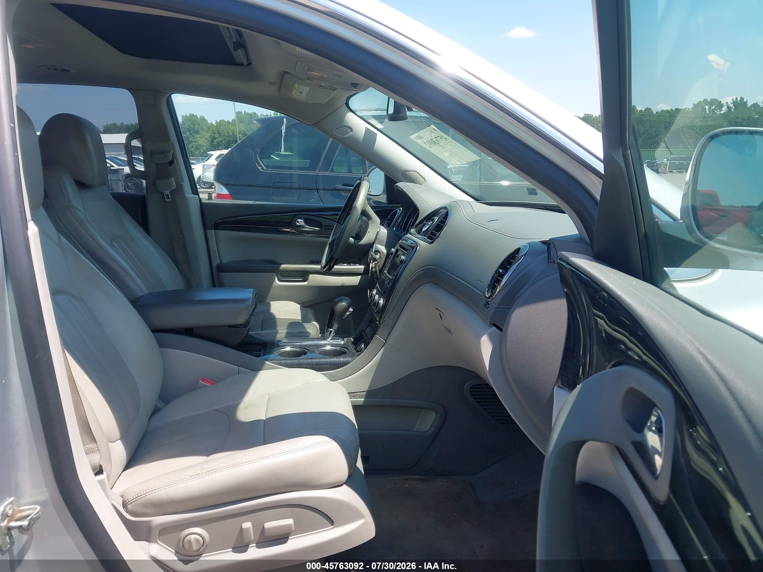 2015 Buick Enclave Leather Silver vin: 5GAKRBKD7FJ219357