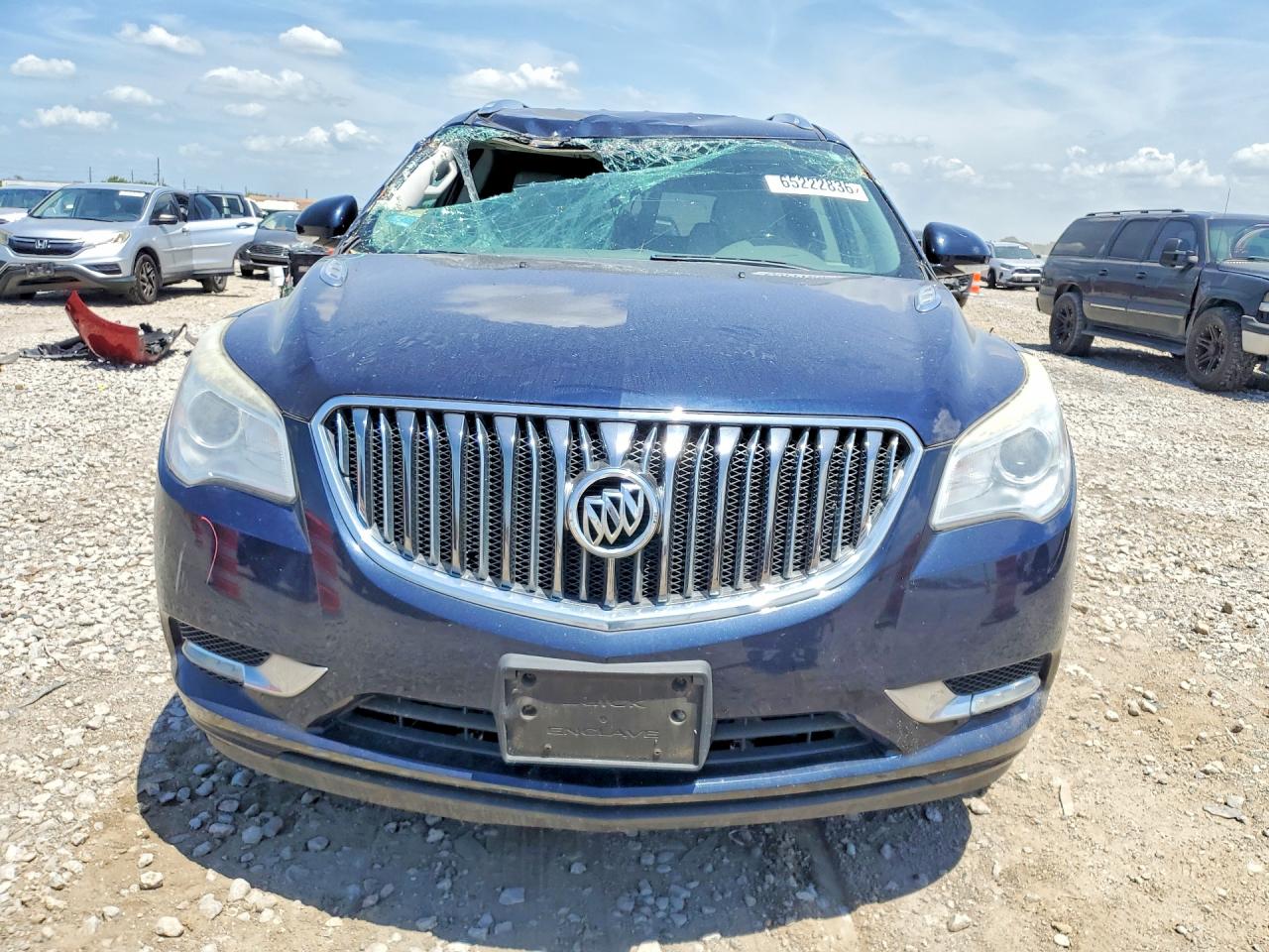 2015 Buick Enclave Blue vin: 5GAKRBKD7FJ358145