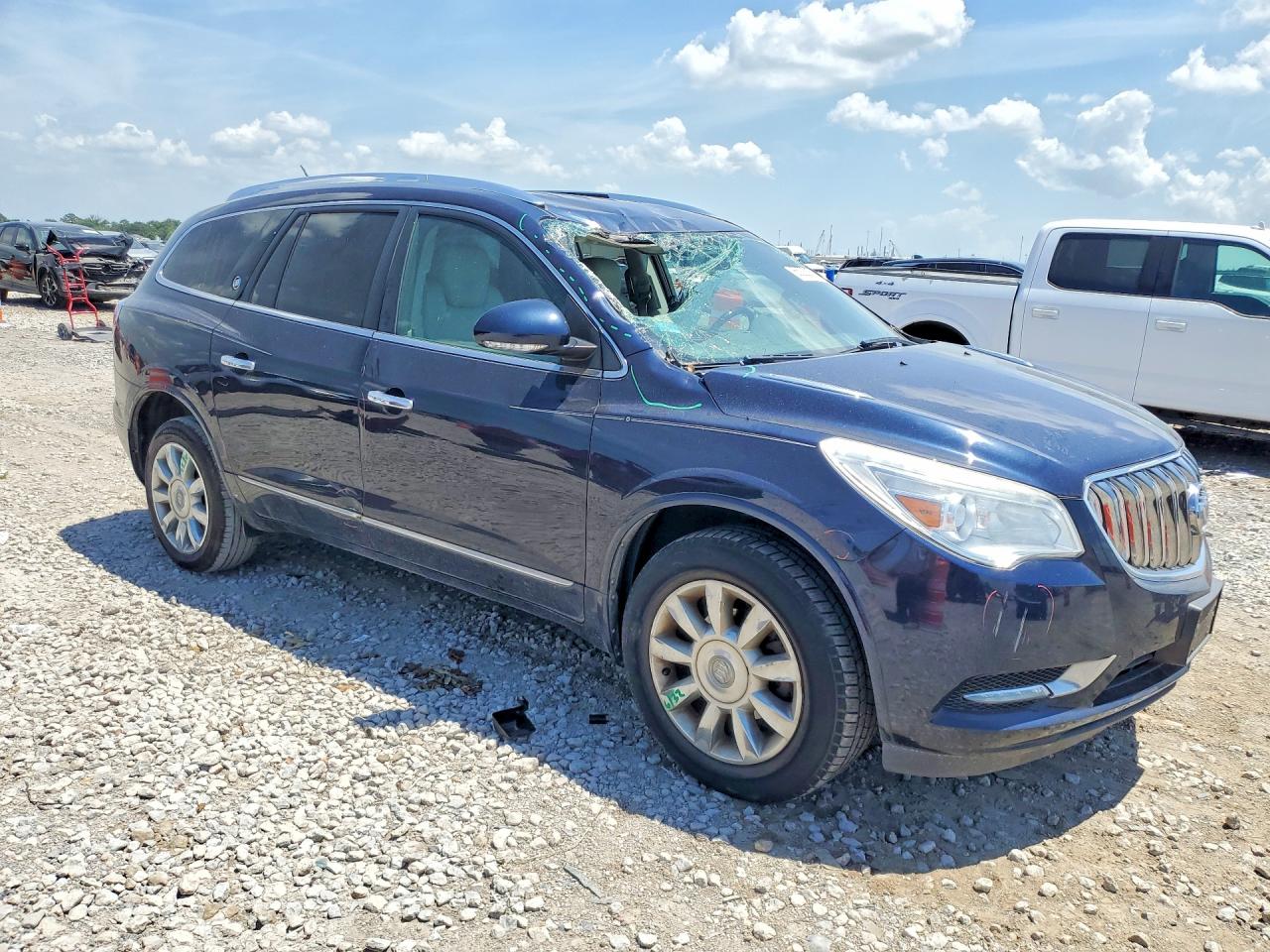 2015 Buick Enclave Blue vin: 5GAKRBKD7FJ358145