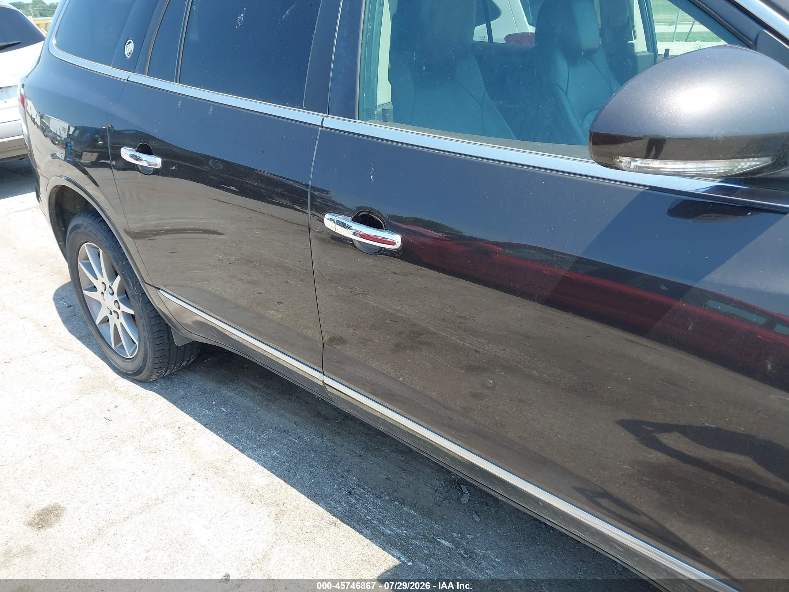 2014 Buick Enclave Leather Коричневый vin: 5GAKRBKD8EJ117211