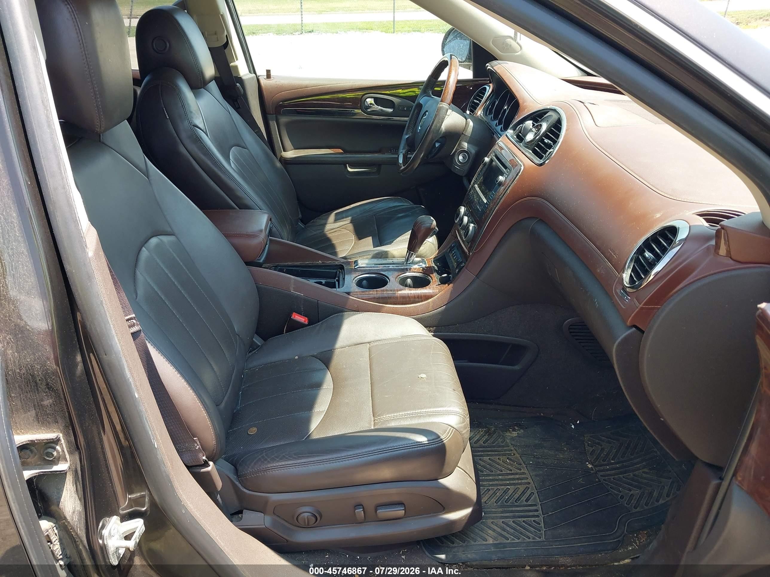 2014 Buick Enclave Leather Коричневый vin: 5GAKRBKD8EJ117211
