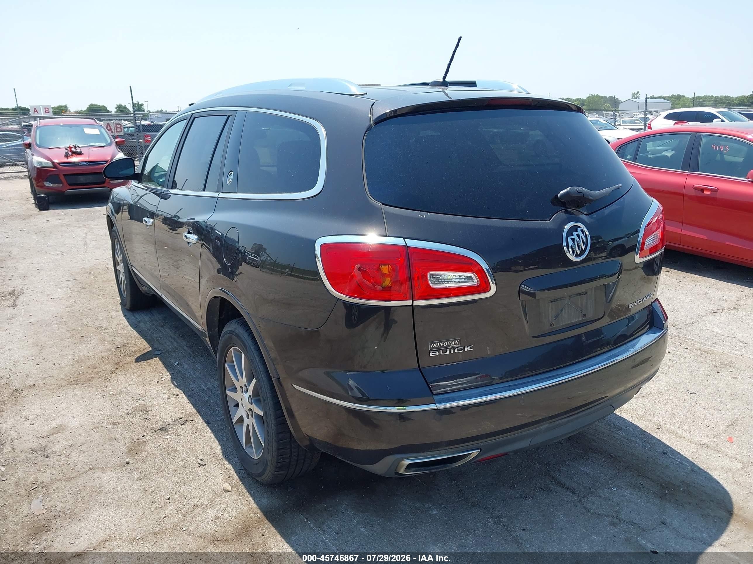 2014 Buick Enclave Leather Коричневый vin: 5GAKRBKD8EJ117211