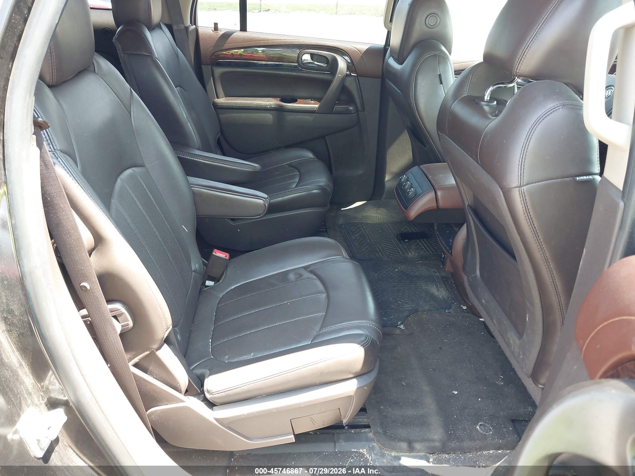 2014 Buick Enclave Leather Коричневый vin: 5GAKRBKD8EJ117211